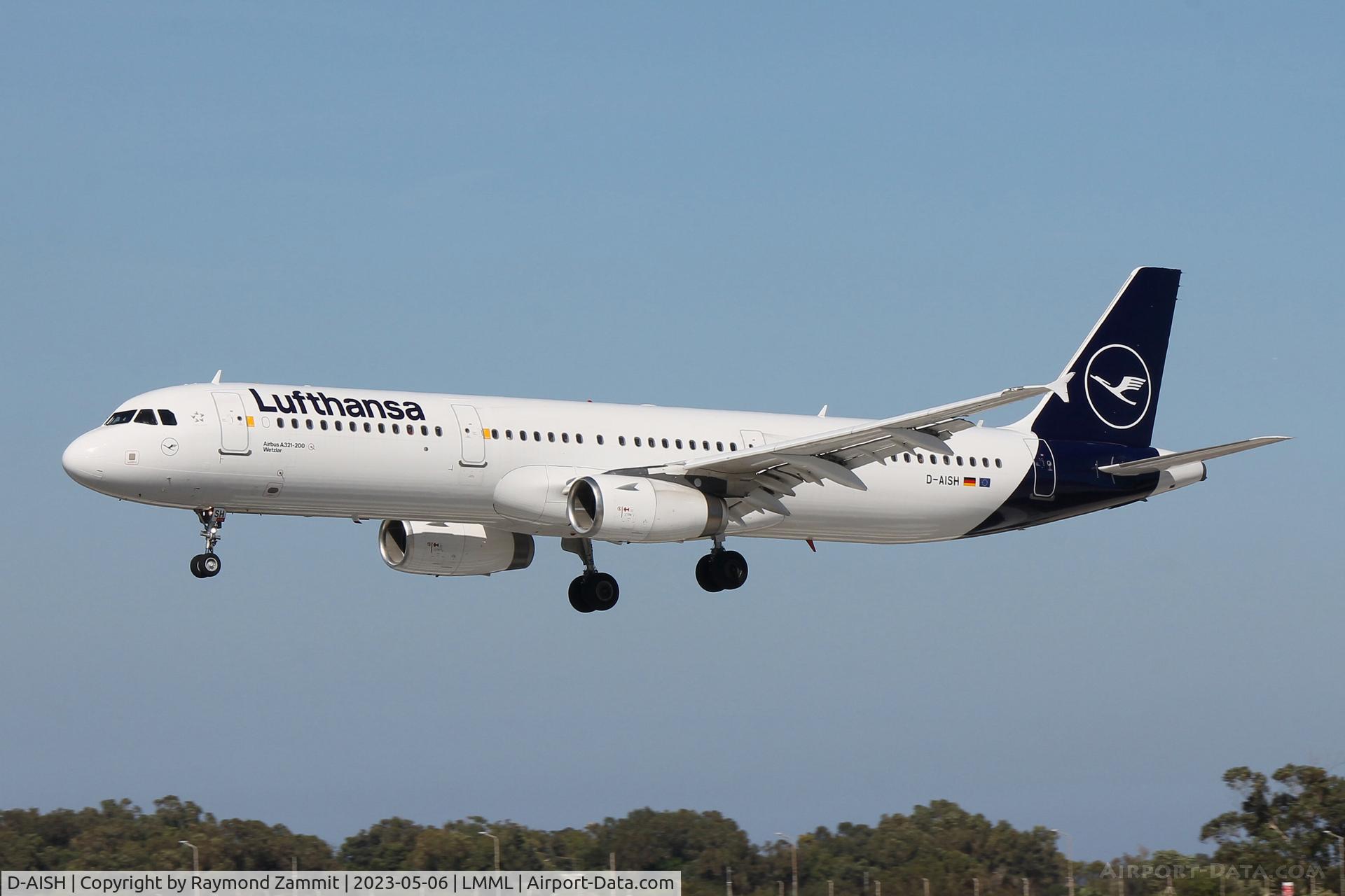 D-AISH, 2007 Airbus A321-231 C/N 3265, A321 D-AISH Lufthansa