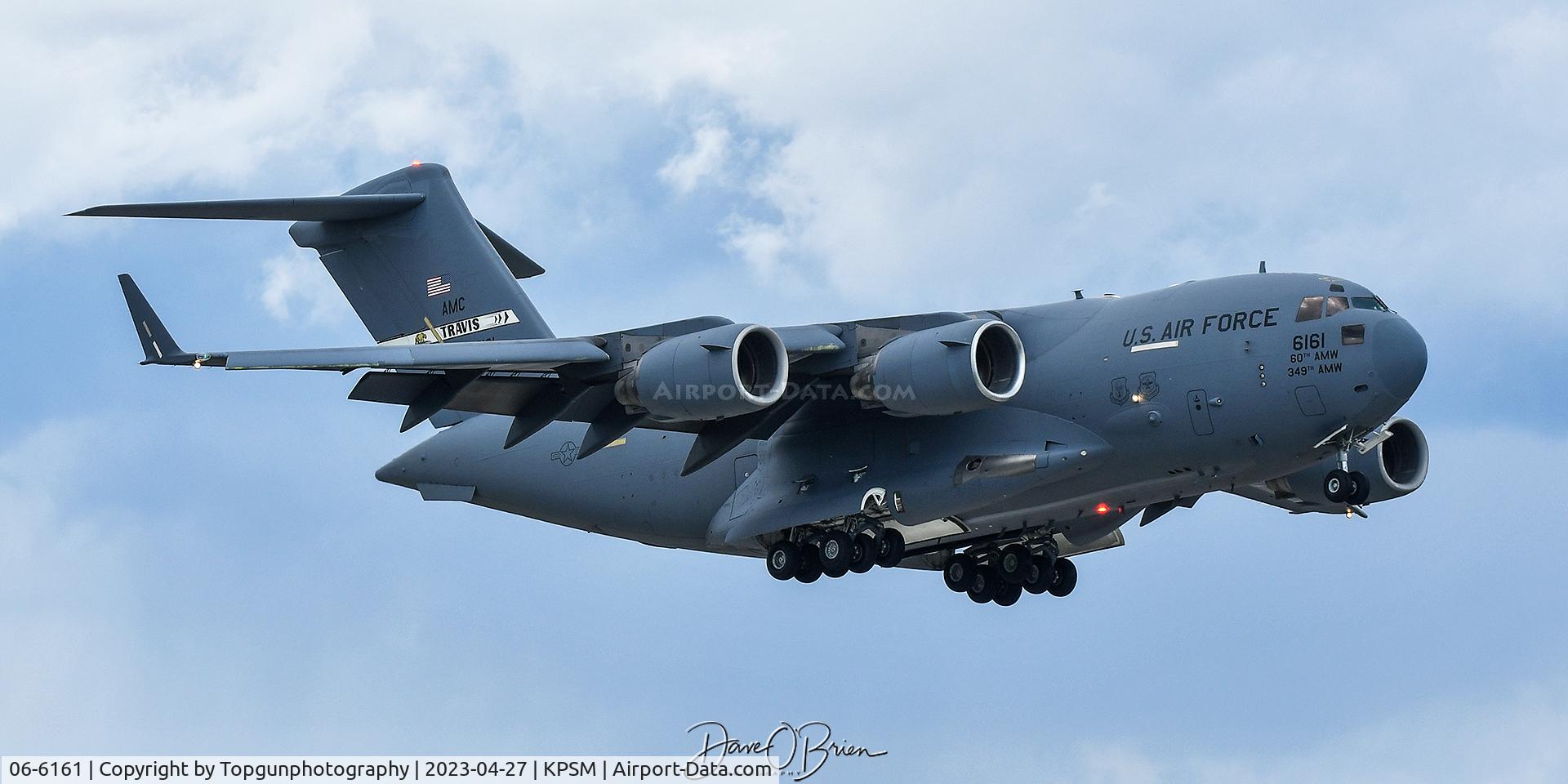 06-6161, 2006 Boeing C-17A Globemaster III C/N P-161, REACH828 21st AS