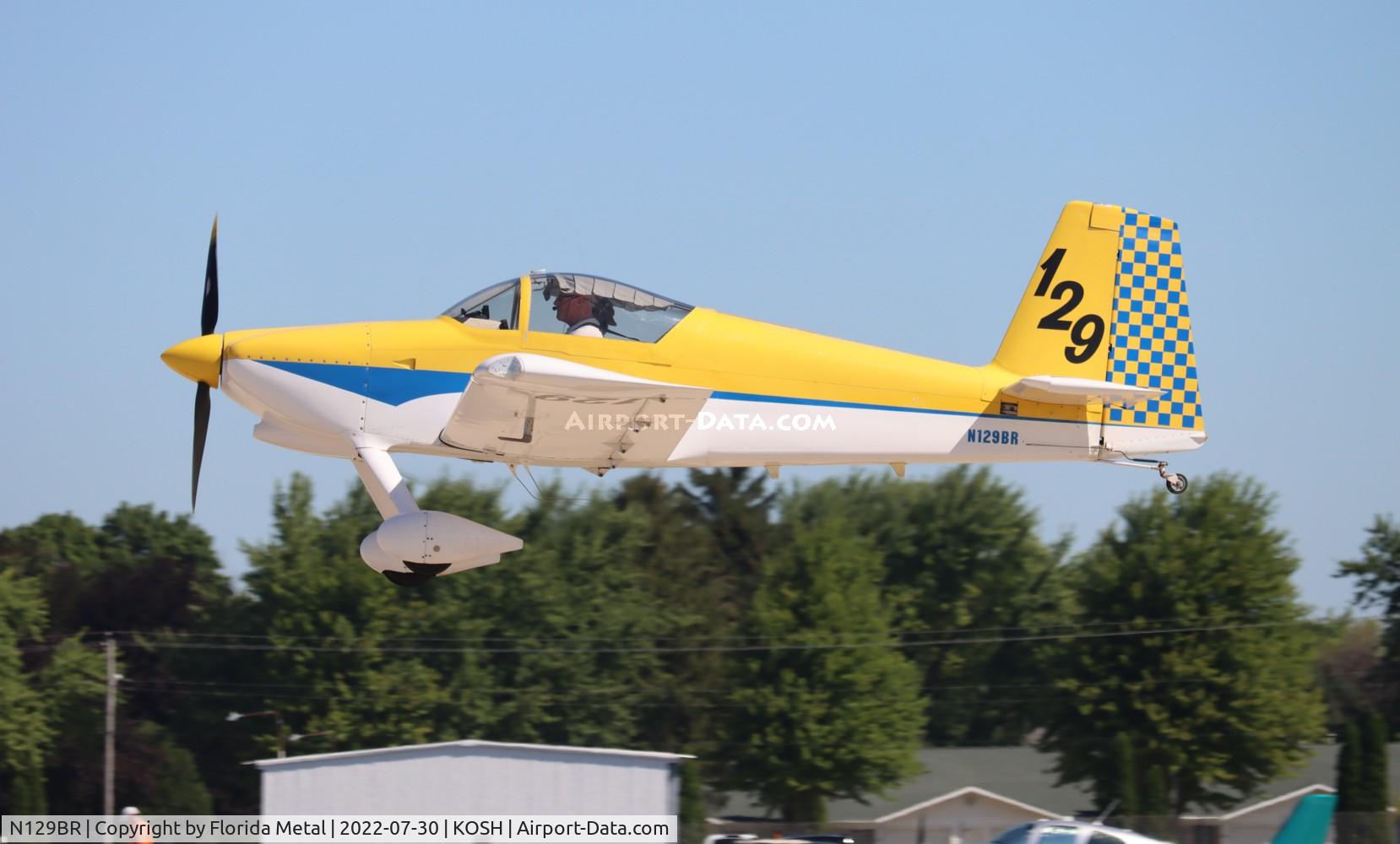 N129BR, 2008 Vans RV-6 C/N 52A, RV-6 zx