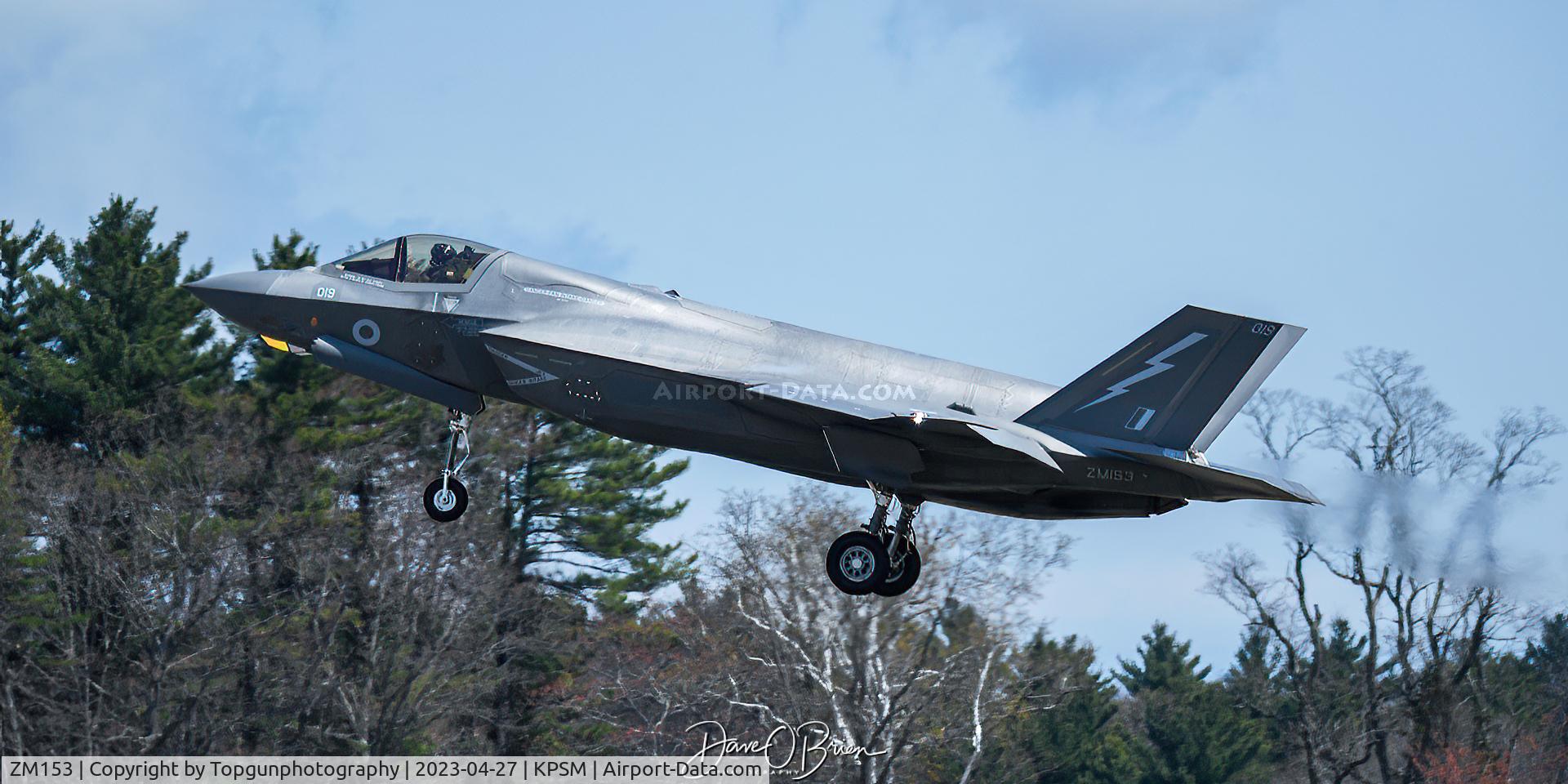 ZM153, 2021 Lockheed Martin F-35B Lightning II C/N BK-19, ASCOT9962