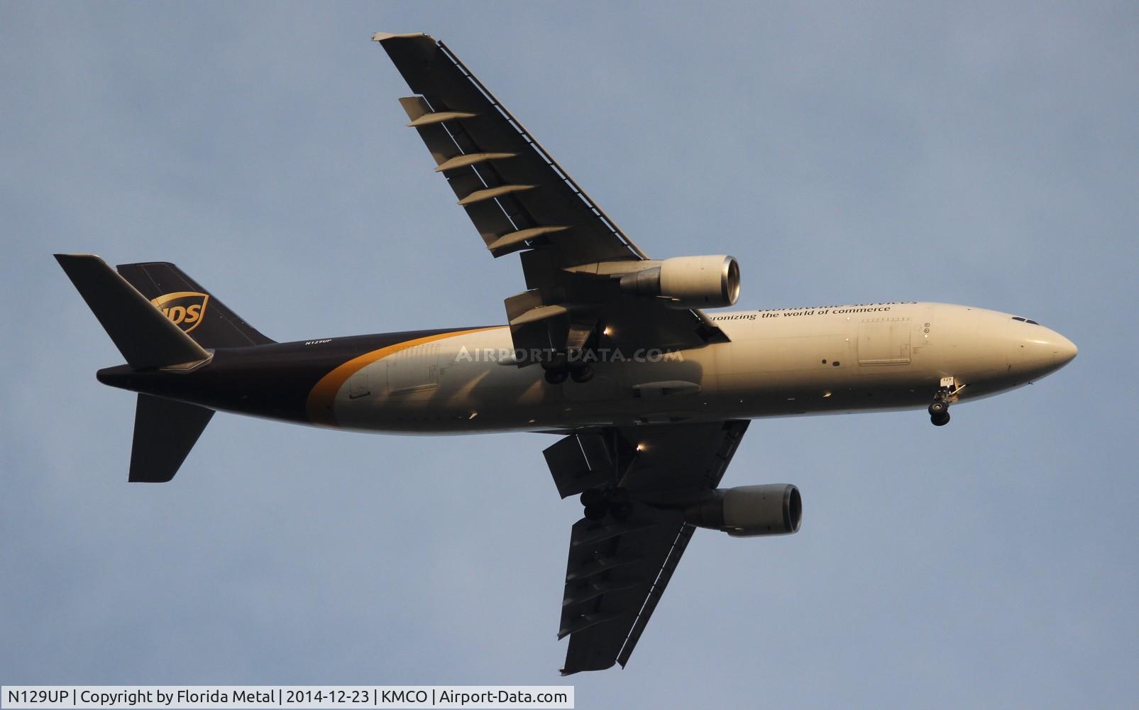 N129UP, 2001 Airbus A300F4-622R C/N 0813, UPS A300 zx
