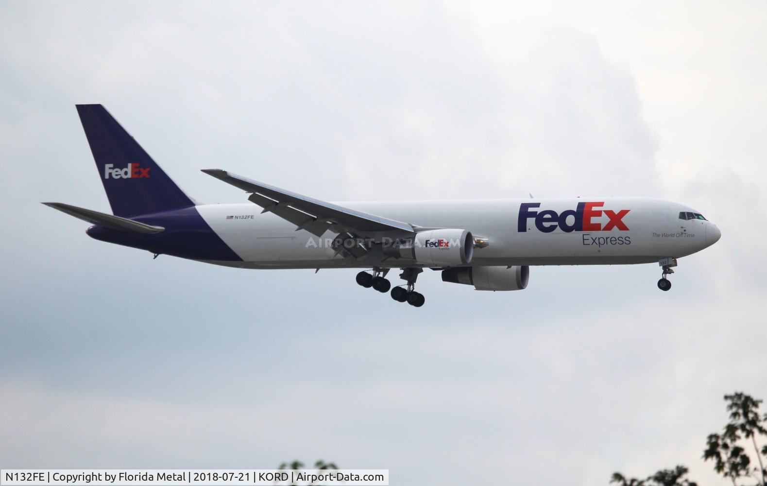N132FE, 2016 Boeing 767-3S2F/ER C/N 42721, FedEx 767-300F zx