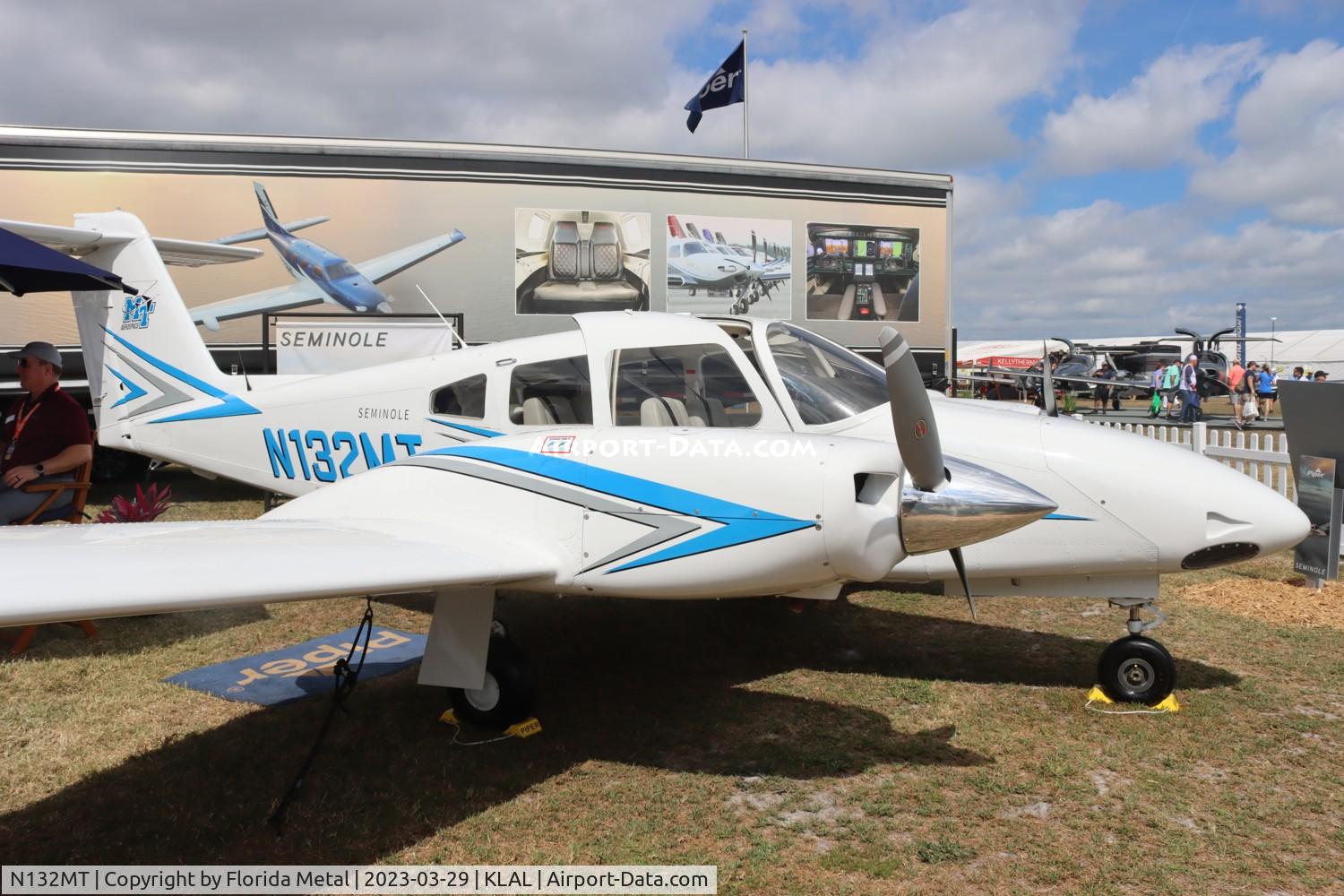 N132MT, 2022 Piper PA-44-180 Seminole C/N 4496540, PA-44 zx