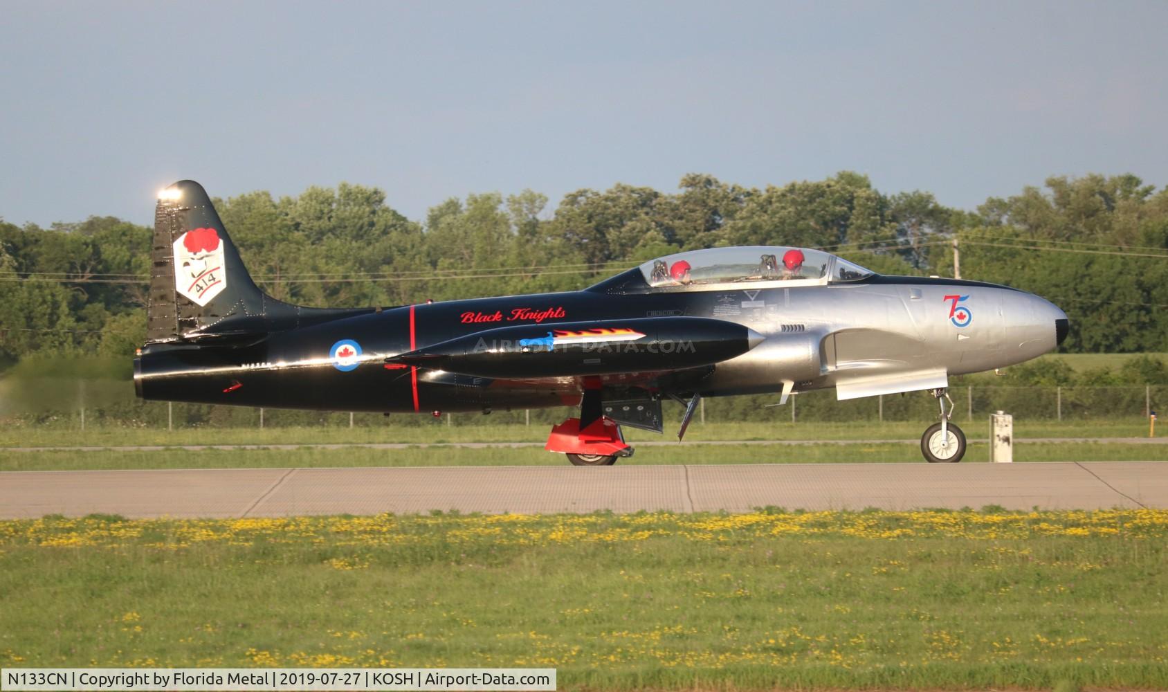 N133CN, Canadair CT-133 Silver Star C/N T33-052, T-33 zx