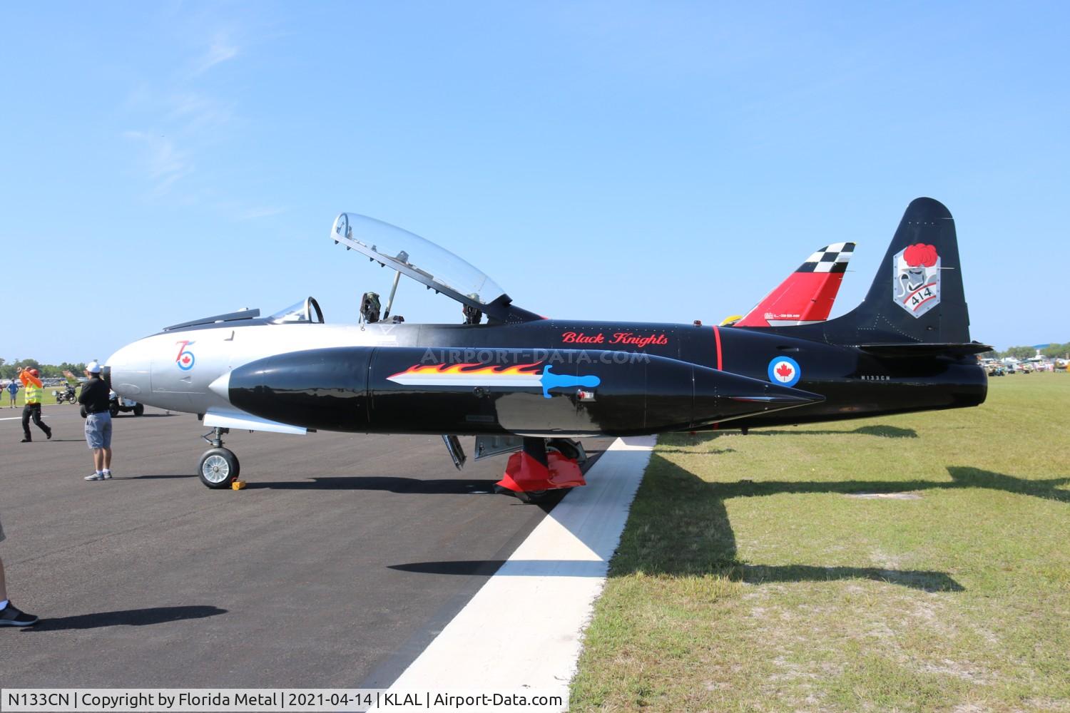 N133CN, Canadair CT-133 Silver Star C/N T33-052, T-33 zx