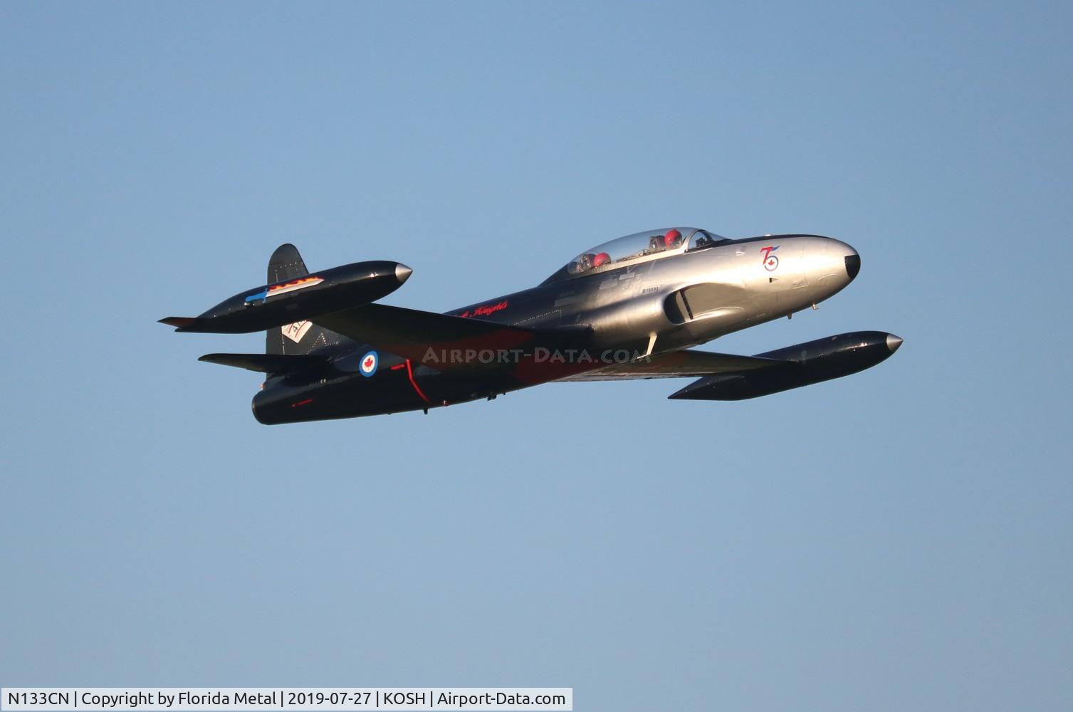 N133CN, Canadair CT-133 Silver Star C/N T33-052, OSH 19 zx