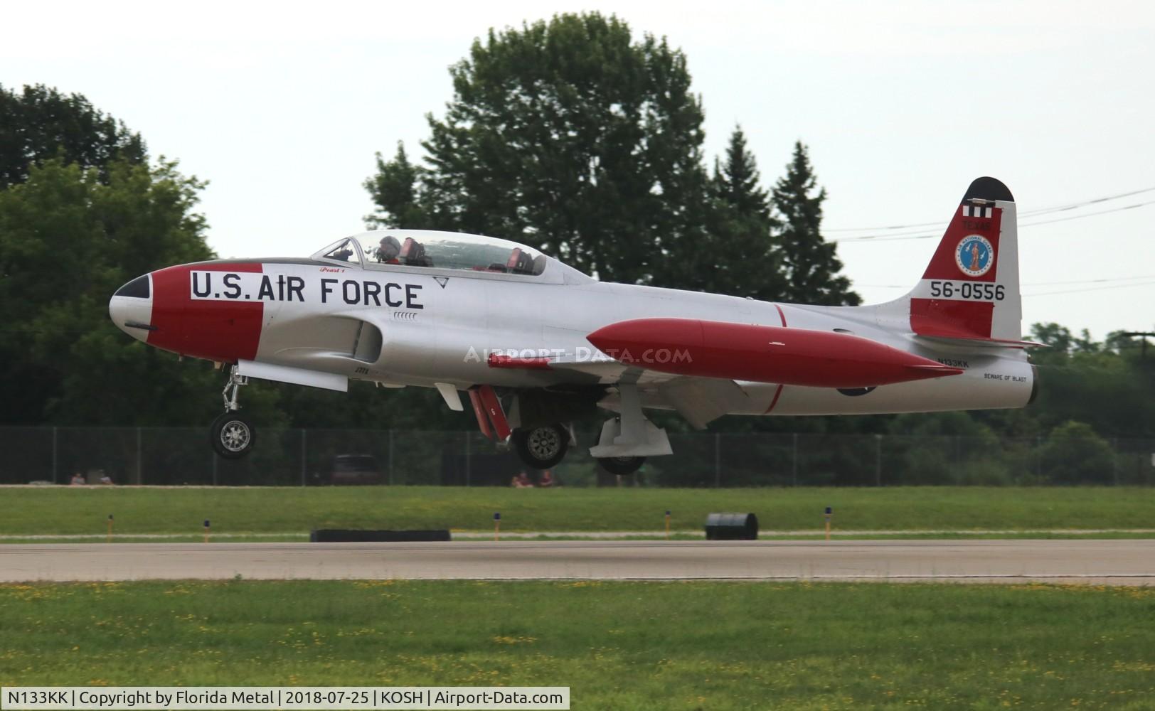 N133KK, Canadair T-33AN Silver Star 3 C/N T33-556, T-33 zx