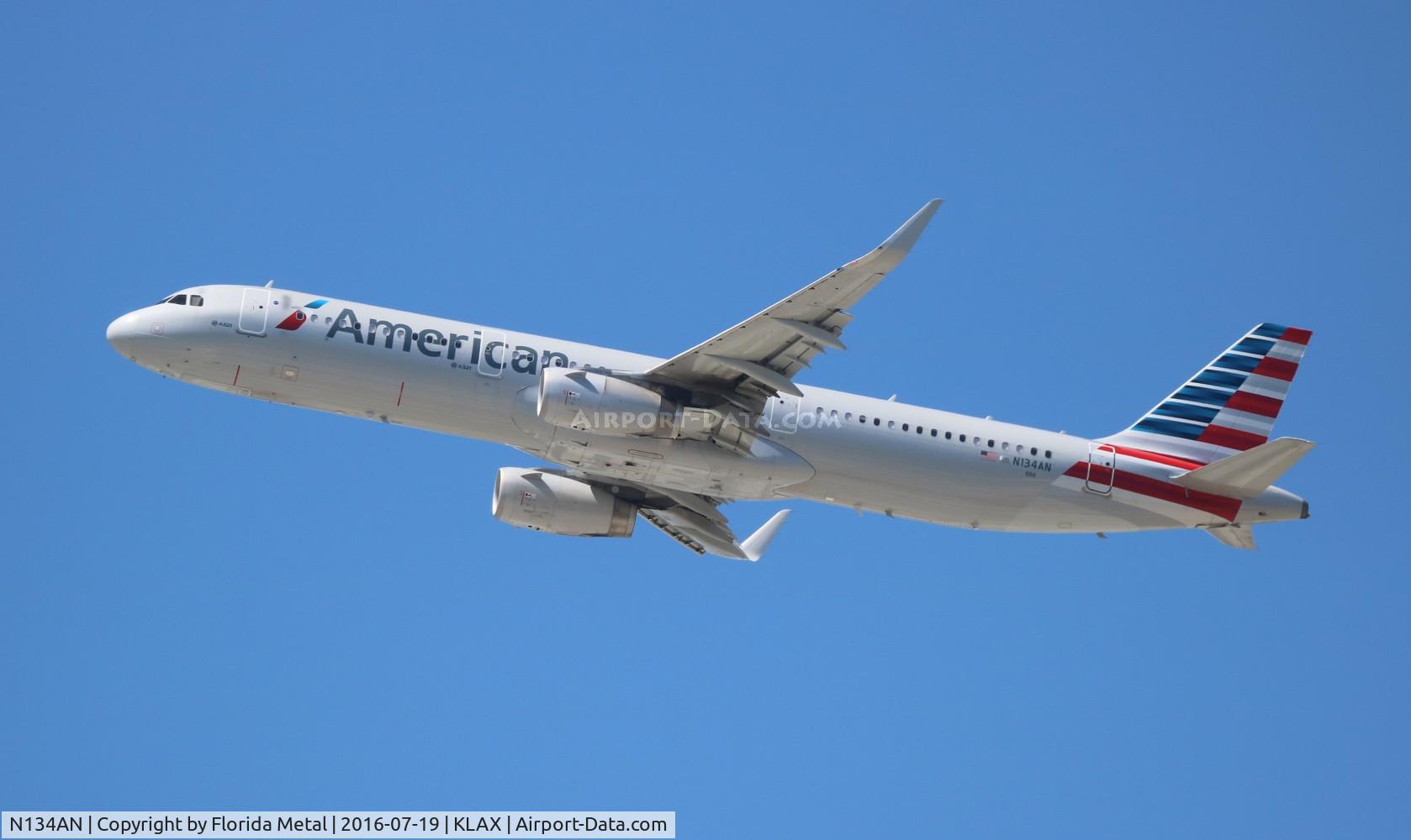 N134AN, 2015 Airbus A321-231 C/N 6495, AAL A321 zx