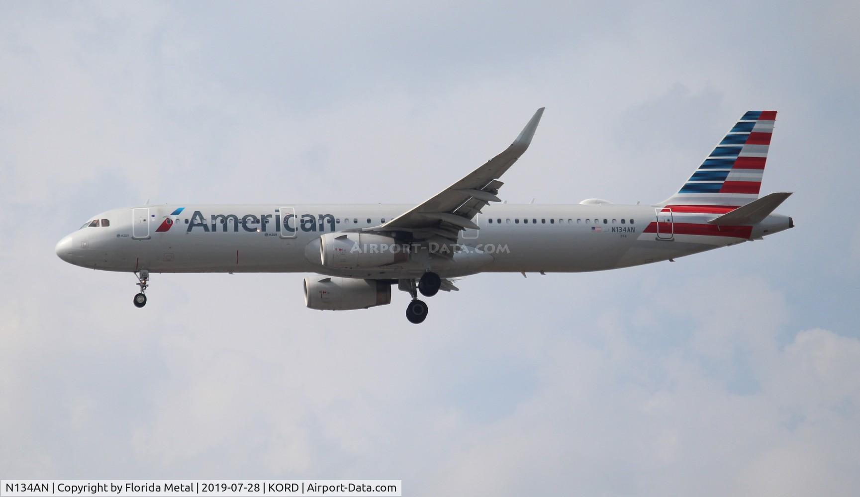 N134AN, 2015 Airbus A321-231 C/N 6495, AAL A321 zx