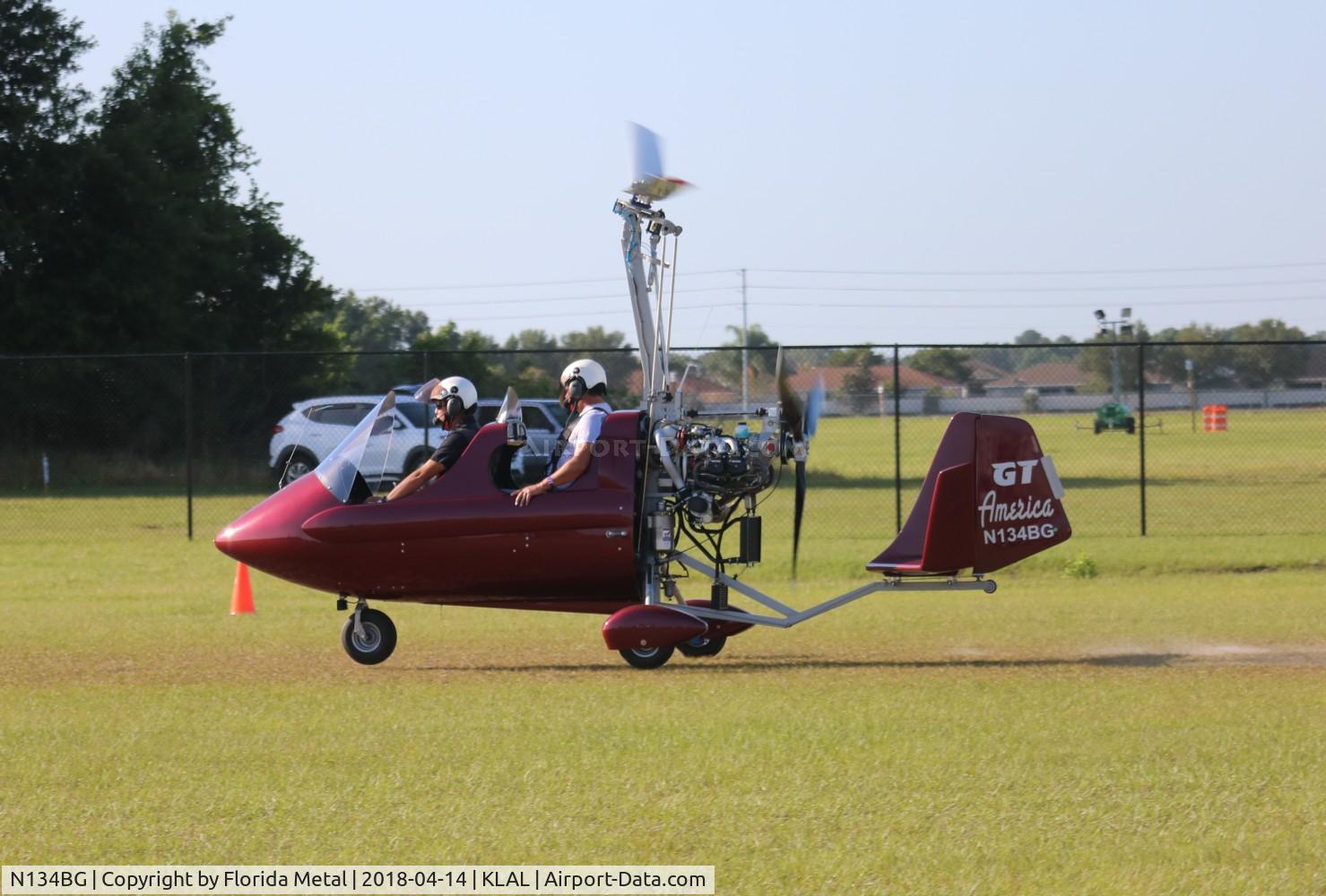 N134BG, Carpenterie Pagotto BrakoGyro Tandem GT C/N 9580313, Brako Gyro zx