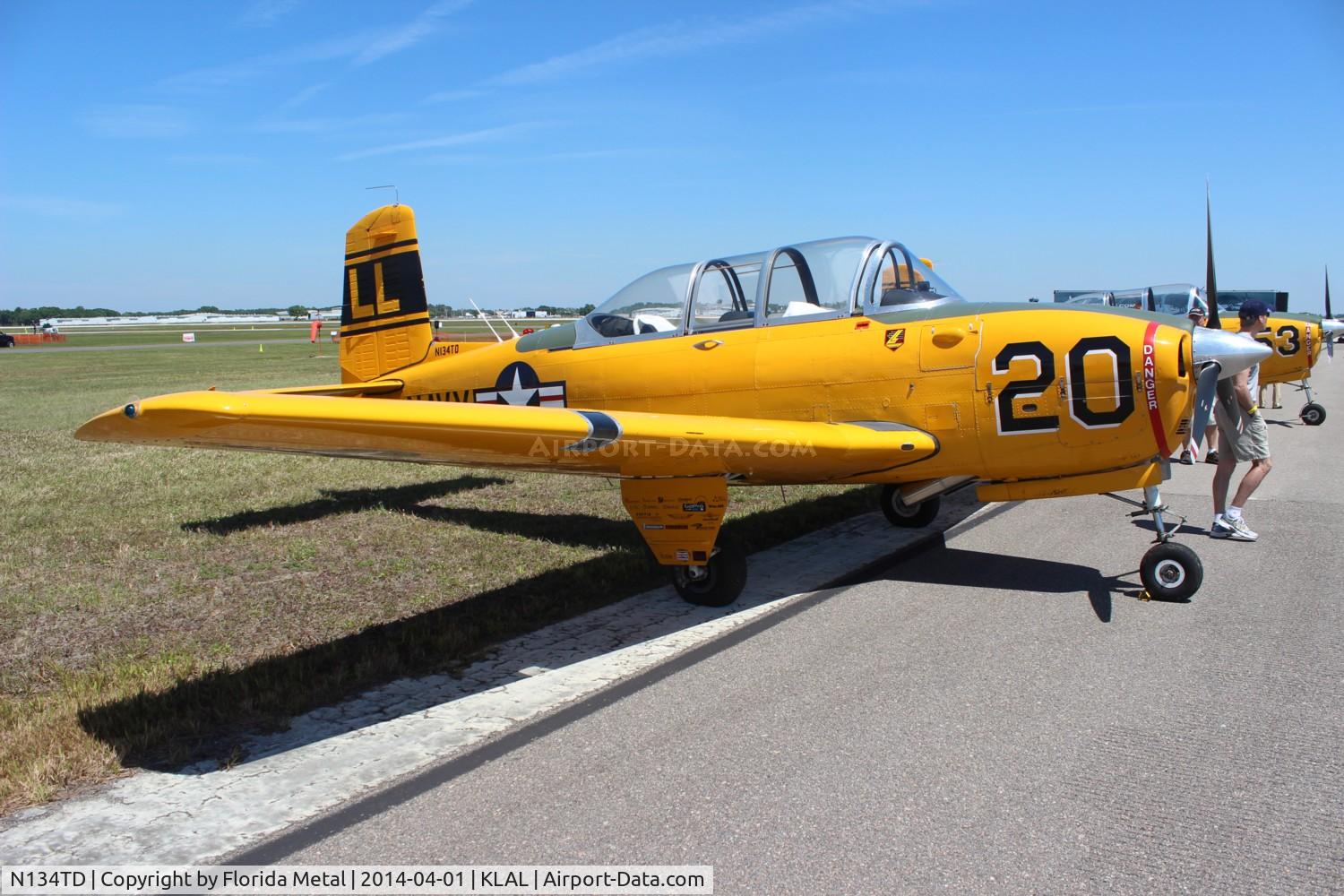 N134TD, Beech T-34B C/N BG-79, T-34 zx