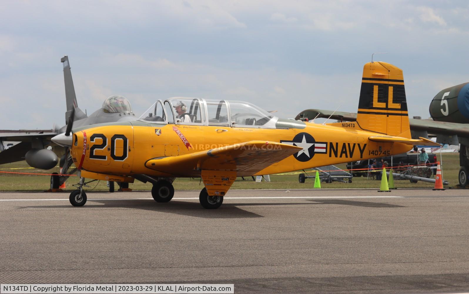 N134TD, Beech T-34B C/N BG-79, T-34 zx
