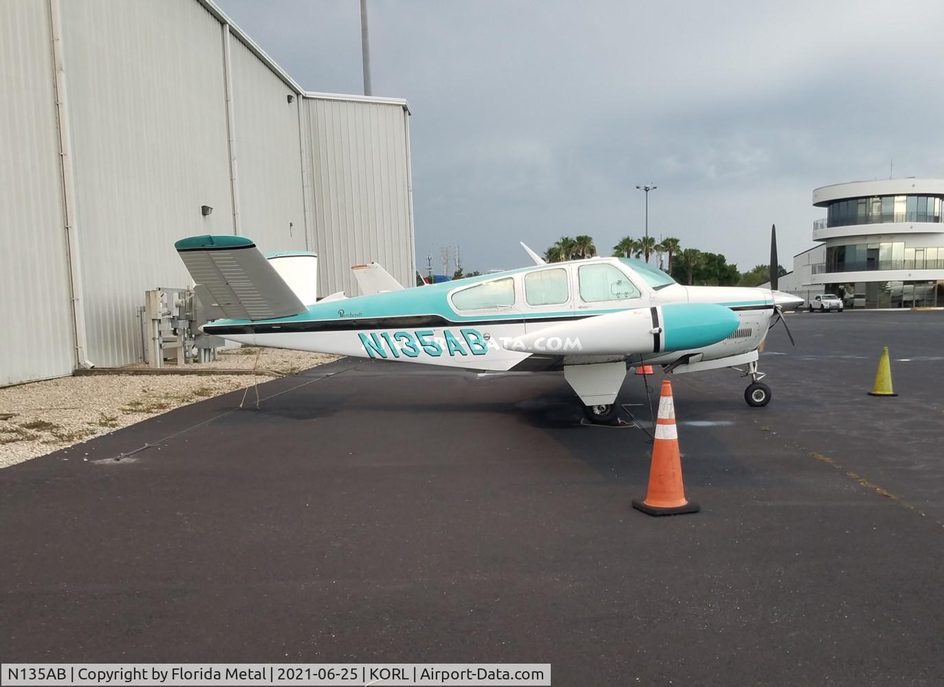 N135AB, 1957 Beech J35 Bonanza C/N D-5399, Bonanza 35 zx