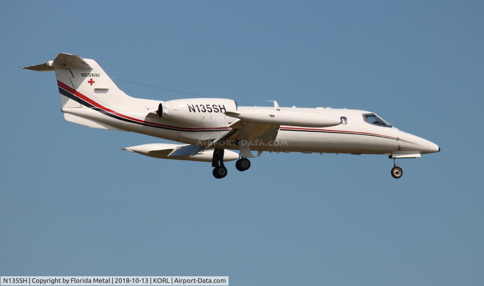 N135SH, 1981 Gates Learjet 35A C/N 335, Lear 35 zx