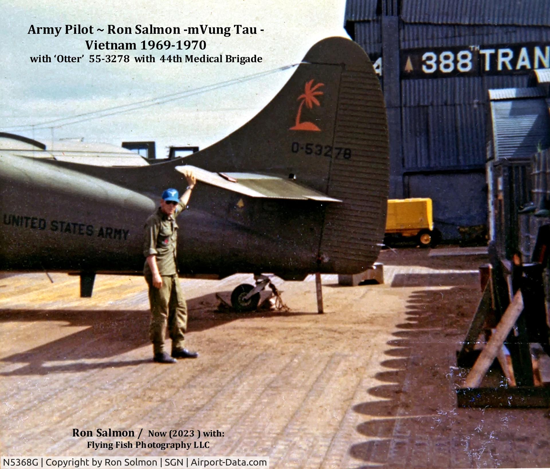 N5368G, 1956 De Havilland Canada U-1A Otter (DHC-3) C/N 125, In Vietnam 1969