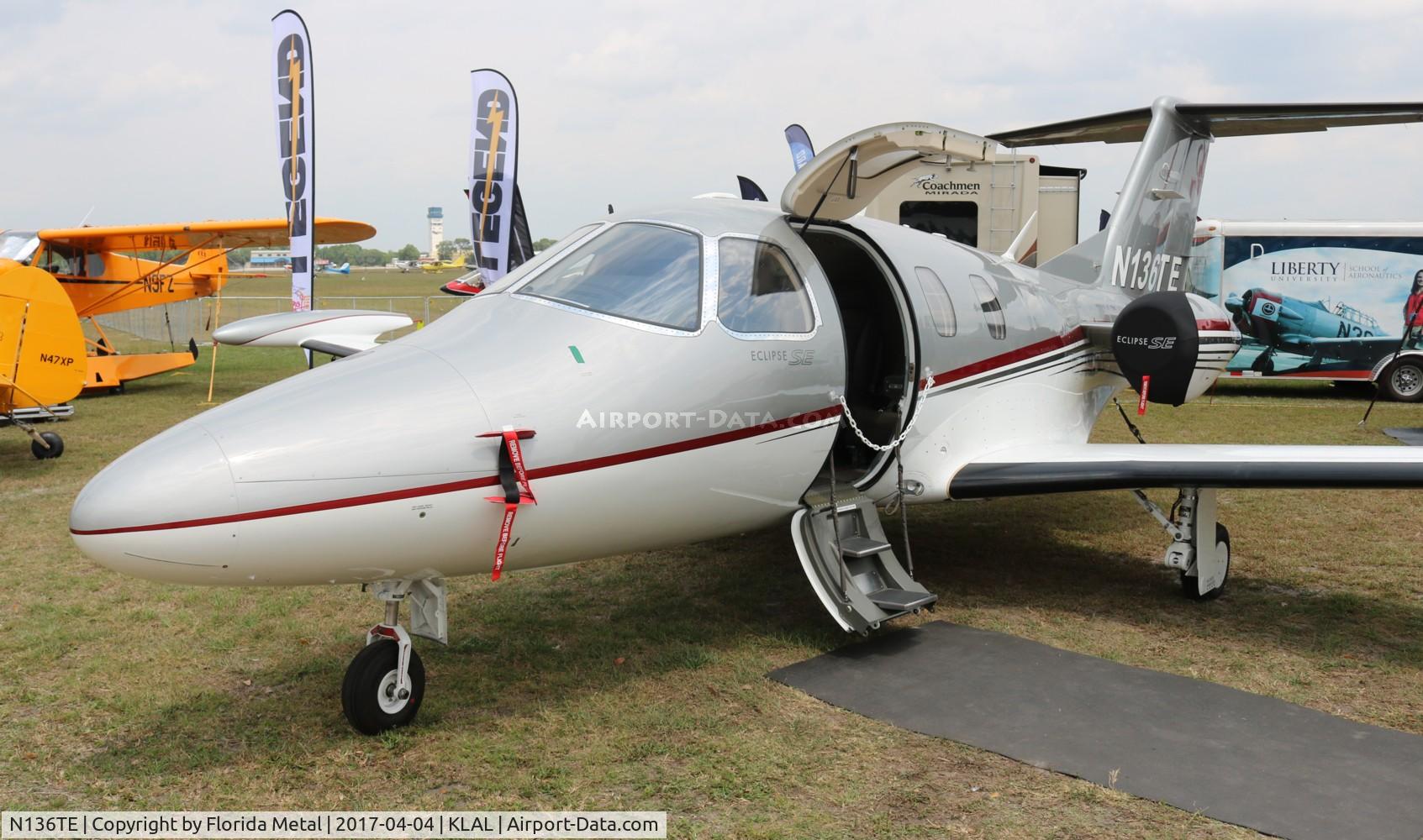 N136TE, 2007 Eclipse Aviation Corp EA500 C/N 000036, Eclipse 500 zx