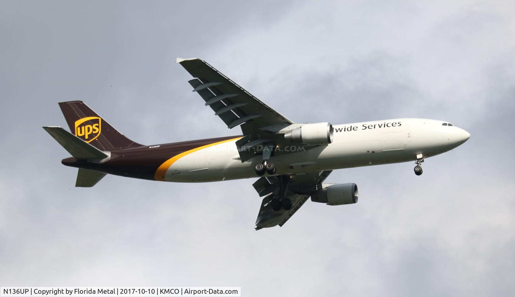 N136UP, 2001 Airbus A300F4-622R C/N 819, UPS A300 zx