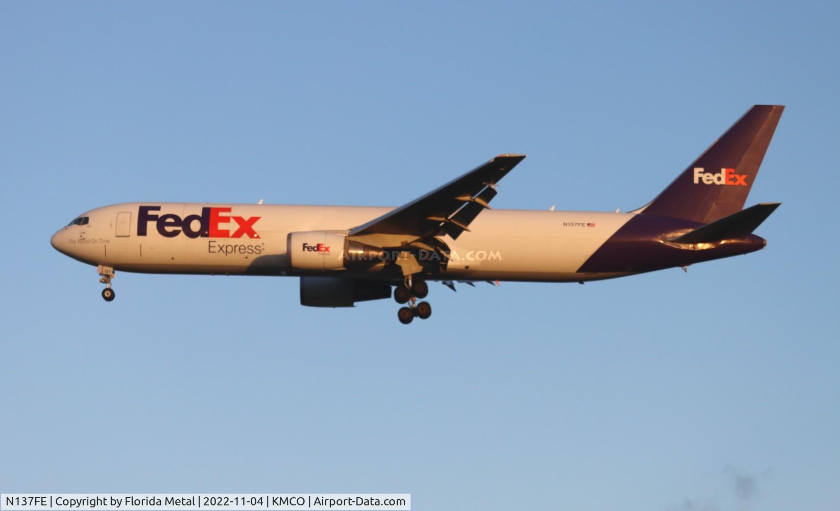 N137FE, 2016 Boeing 767-3S2F/ER C/N 61206, FedEx 767-300F zx