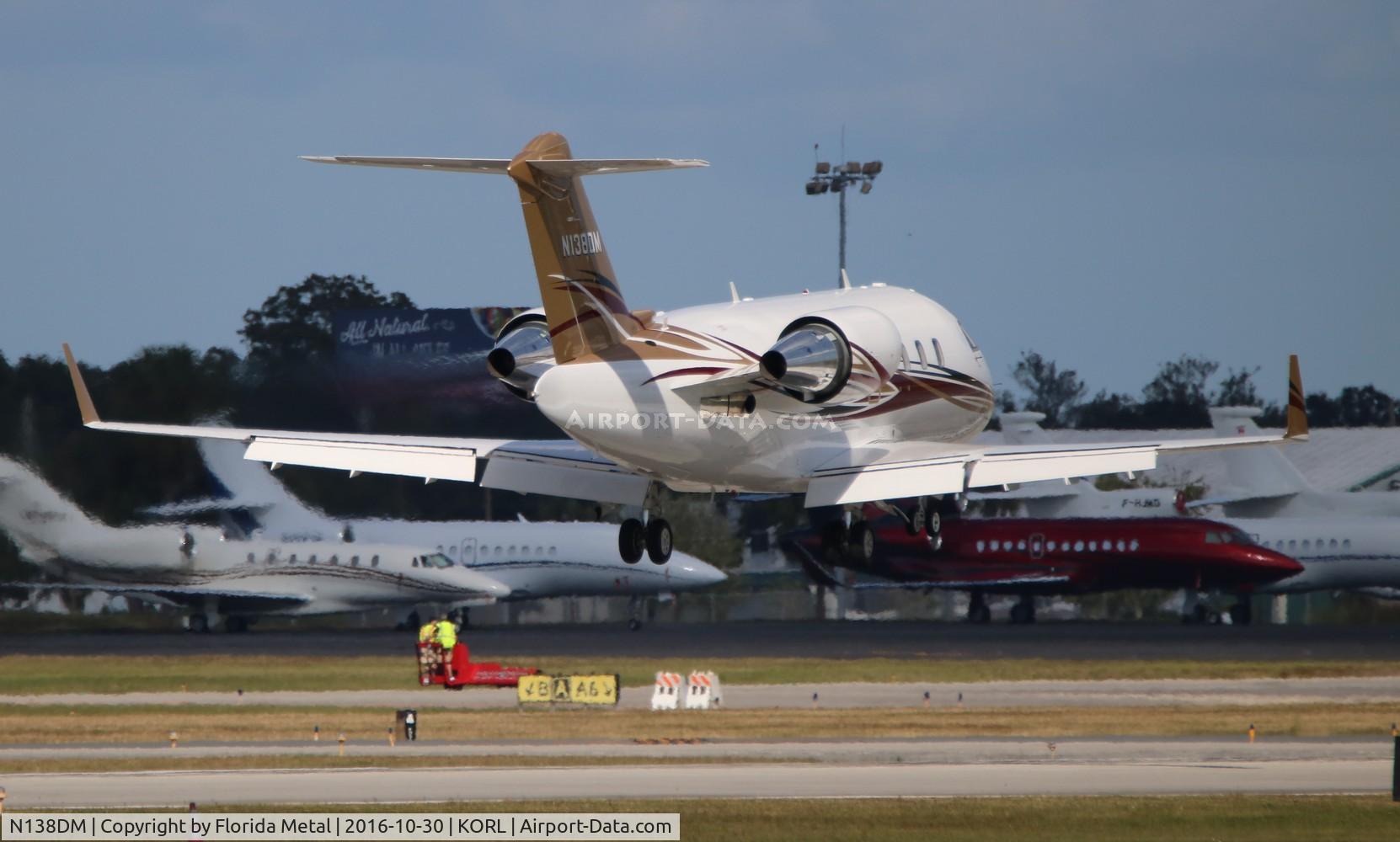 N138DM, 2007 Bombardier Challenger 605 (CL-600-2B16) C/N 5702, Challenger 605 zx