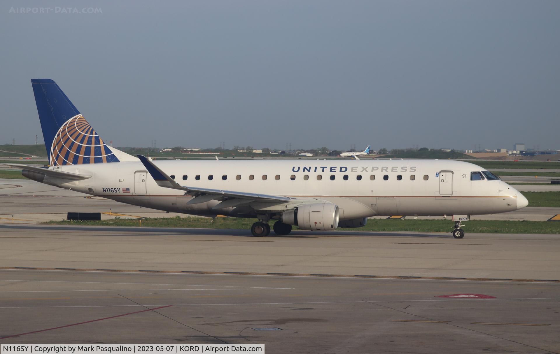 N116SY, 2014 Embraer 175LR (ERJ-170-200LR) C/N 17000411, ERJ-170-200LR