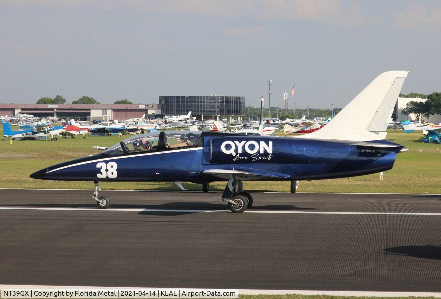 N139GX, 1975 Aero L-39C Albatros Albatros C/N 530515, Sun N Fun 2021 zx LAL