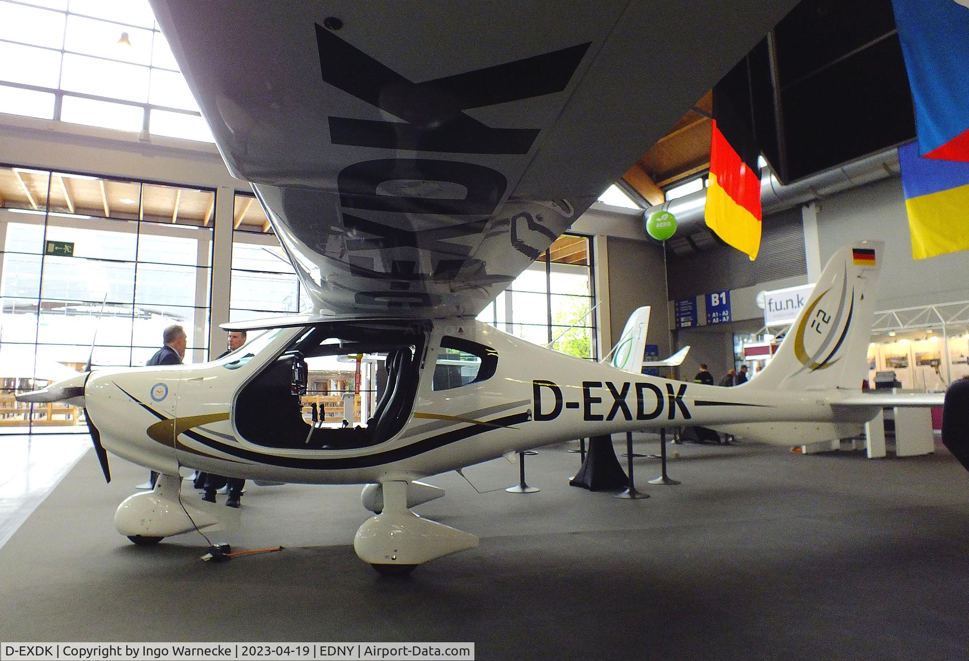 D-EXDK, 2019 Flight Design F2-ELA C/N M-19-11-01, Flight Design F2 at the AERO 2023, Friedrichshafen