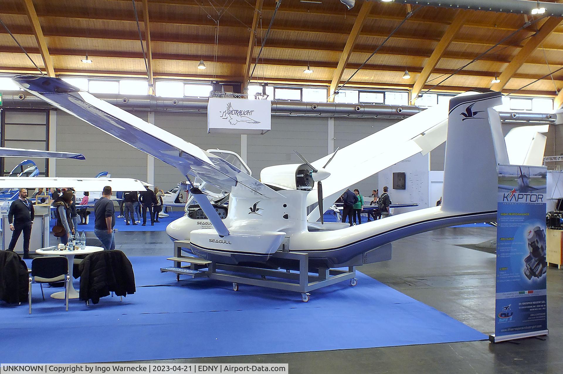 UNKNOWN, Novotech Seagull Hybrid C/N not found_unknown, Novotech Seagull Hybrid with Rotax 912 S + EMRAX electric motor at the AERO 2023, Friedrichshafen