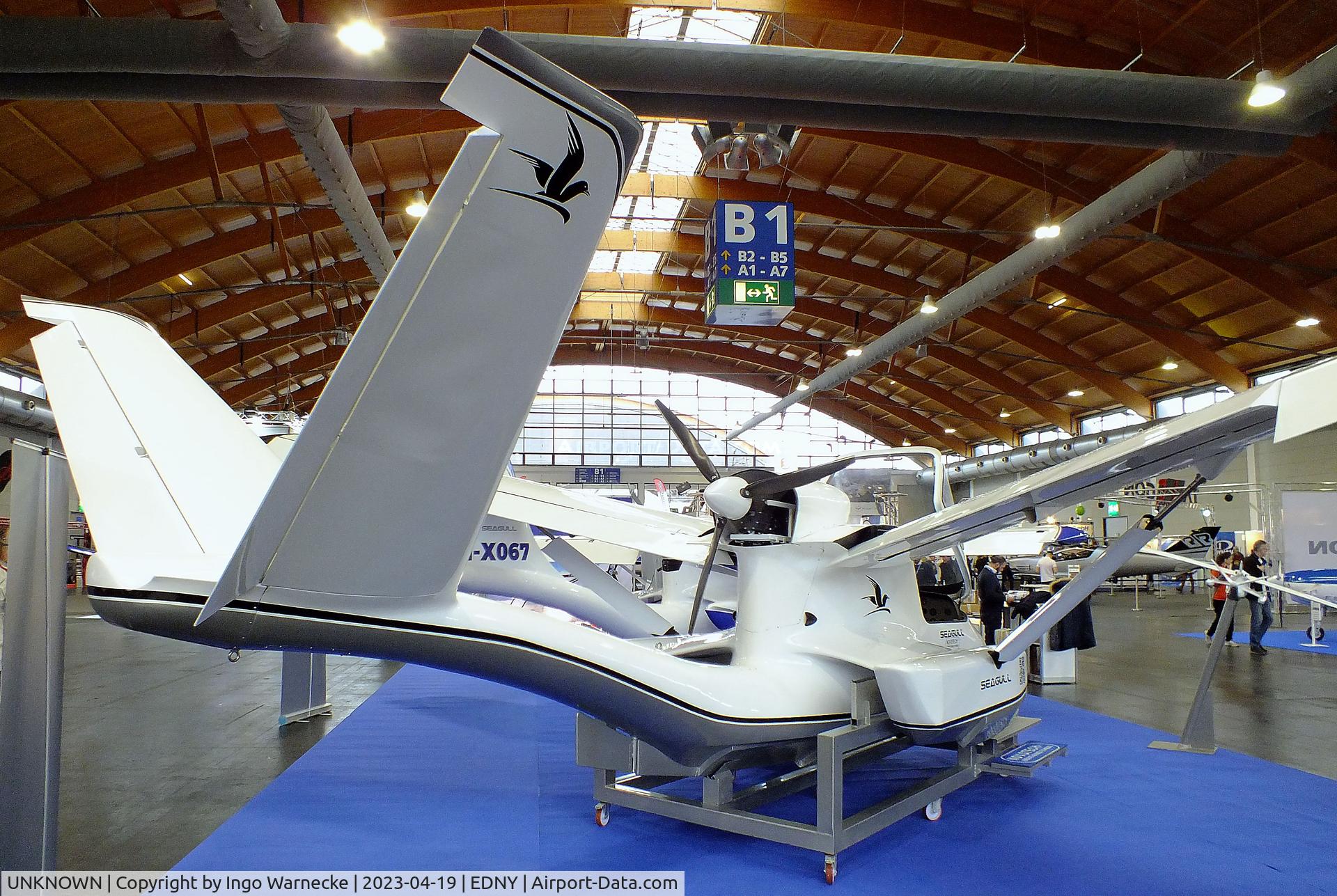 UNKNOWN, Novotech Seagull Hybrid C/N not found_unknown, Novotech Seagull Hybrid with Rotax 912 S + EMRAX electric motor at the AERO 2023, Friedrichshafen