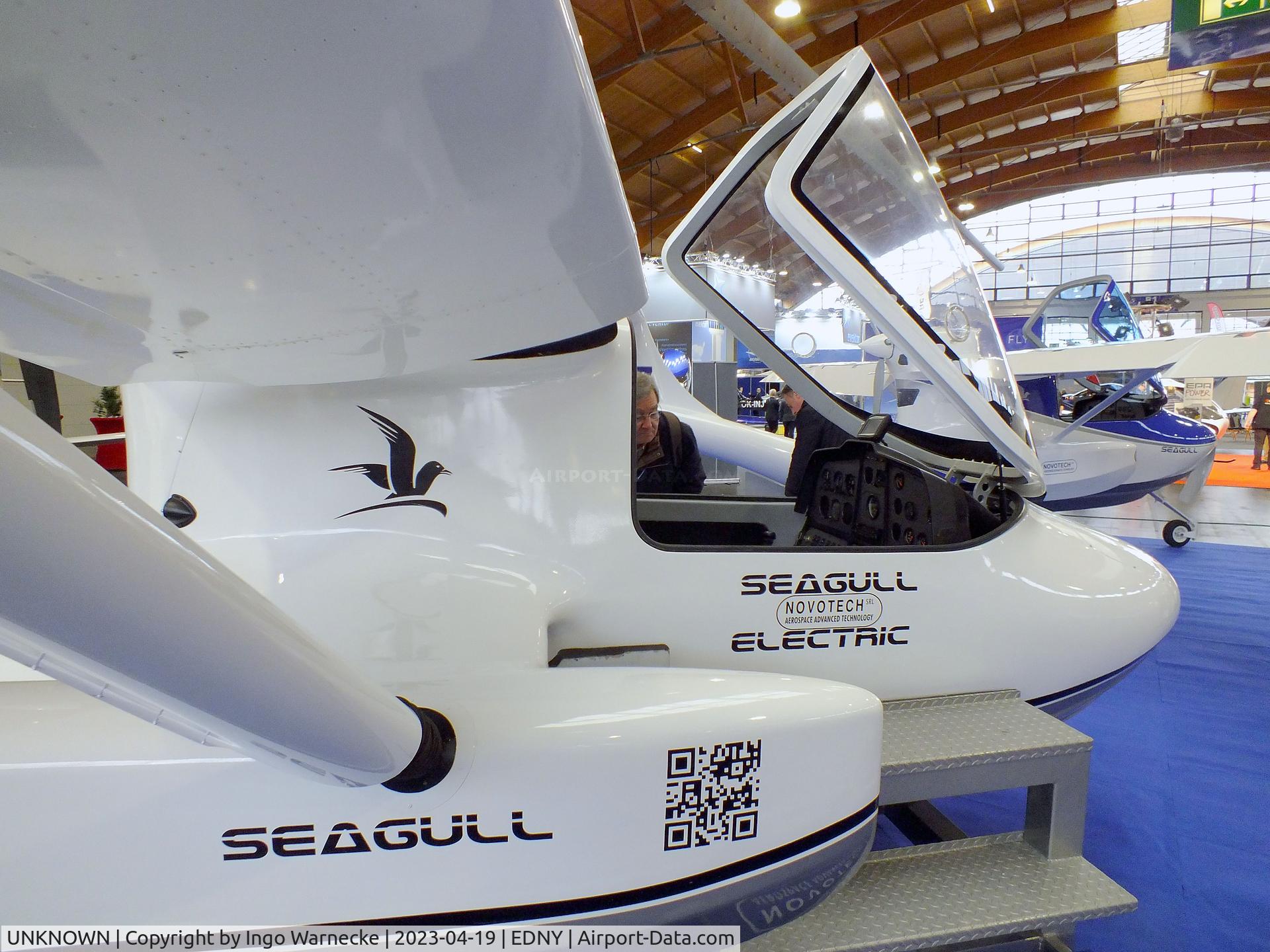 UNKNOWN, Novotech Seagull Hybrid C/N not found_unknown, Novotech Seagull Hybrid with Rotax 912 S + EMRAX electric motor at the AERO 2023, Friedrichshafen