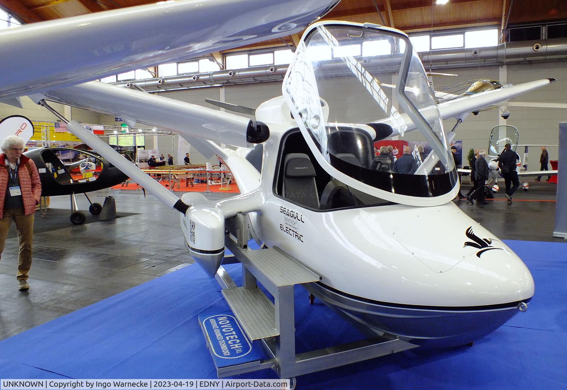 UNKNOWN, Novotech Seagull Hybrid C/N not found_unknown, Novotech Seagull Hybrid with Rotax 912 S + EMRAX electric motor at the AERO 2023, Friedrichshafen