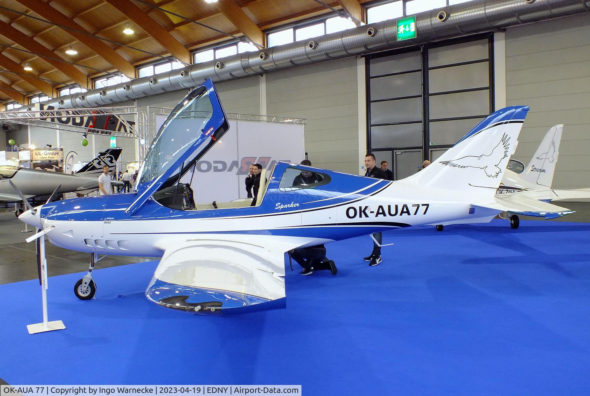 OK-AUA 77, TL Ultralight Sparker C/N 21SP01, TL Ultralight Sparker at the AERO 2023, Friedrichshafen