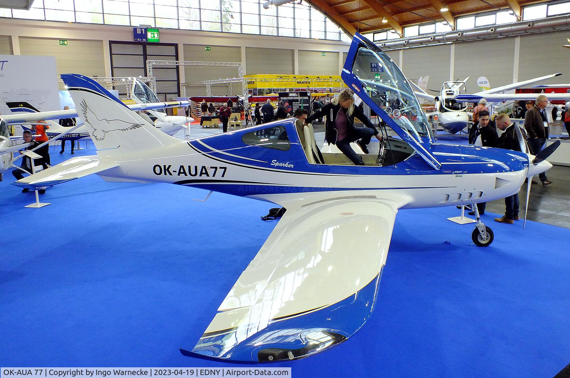 OK-AUA 77, TL Ultralight Sparker C/N 21SP01, TL Ultralight Sparker at the AERO 2023, Friedrichshafen