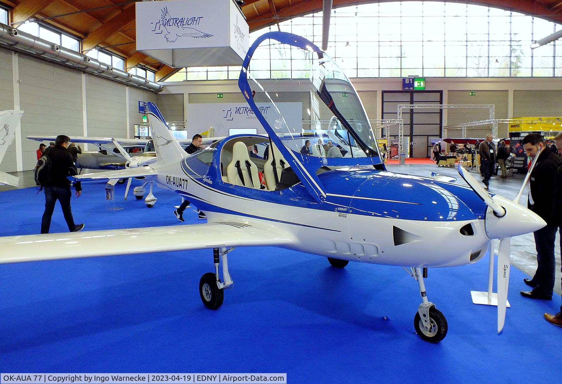 OK-AUA 77, TL Ultralight Sparker C/N 21SP01, TL Ultralight Sparker at the AERO 2023, Friedrichshafen