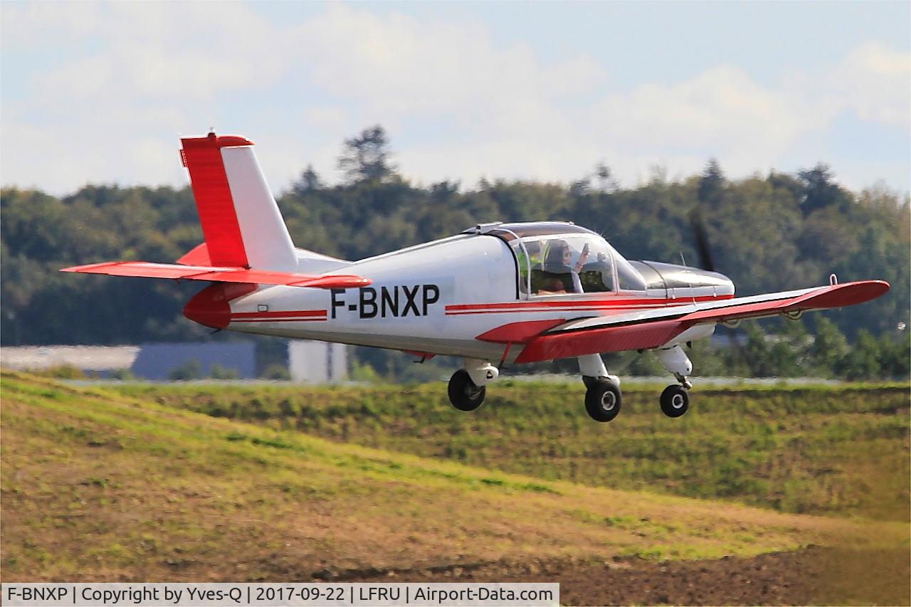 F-BNXP, Morane-Saulnier MS-880B Rallye Club C/N 839, Morane-Saulnier MS-880B Rallye Club, On final rwy 23, Morlaix-Ploujean airport (LFRU-MXN)
