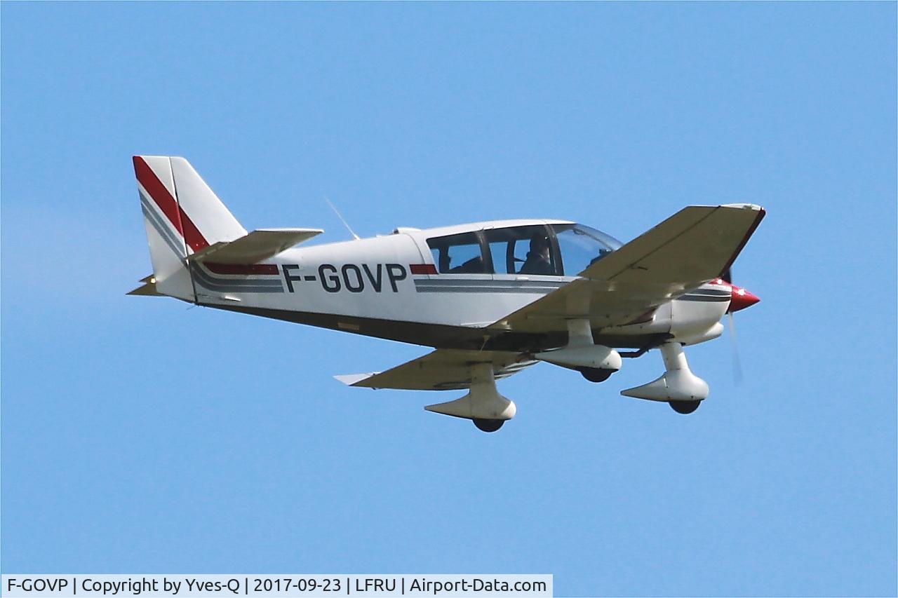 F-GOVP, Robin DR-400-180 Regent Regent C/N 2328, Robin DR-400-180 Regent, On display, Morlaix-Ploujean airport (LFRU-MXN) air show 2017