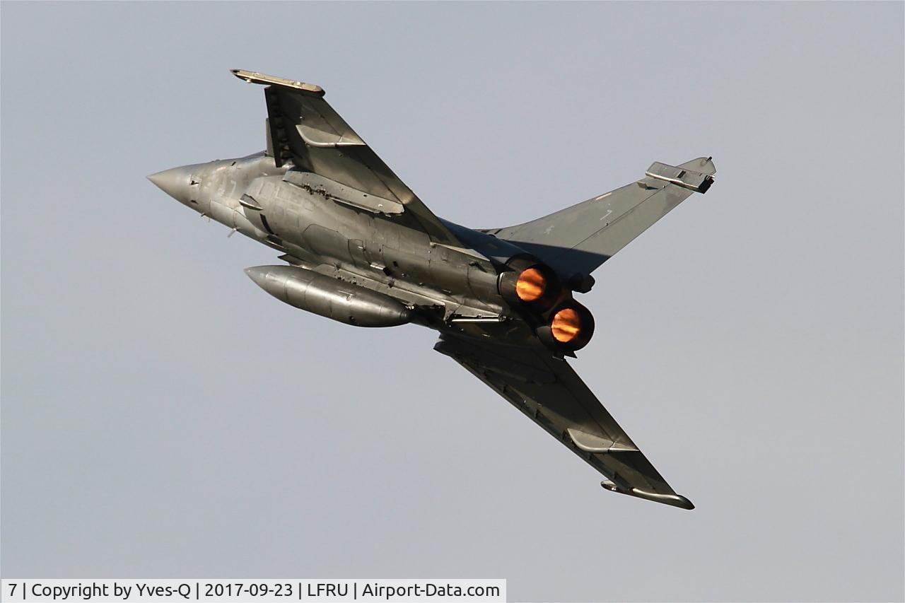 7, Dassault Rafale M C/N 7, Dassault Rafale M, On display, Morlaix-Ploujean airport (LFRU-MXN) Air show 2017
