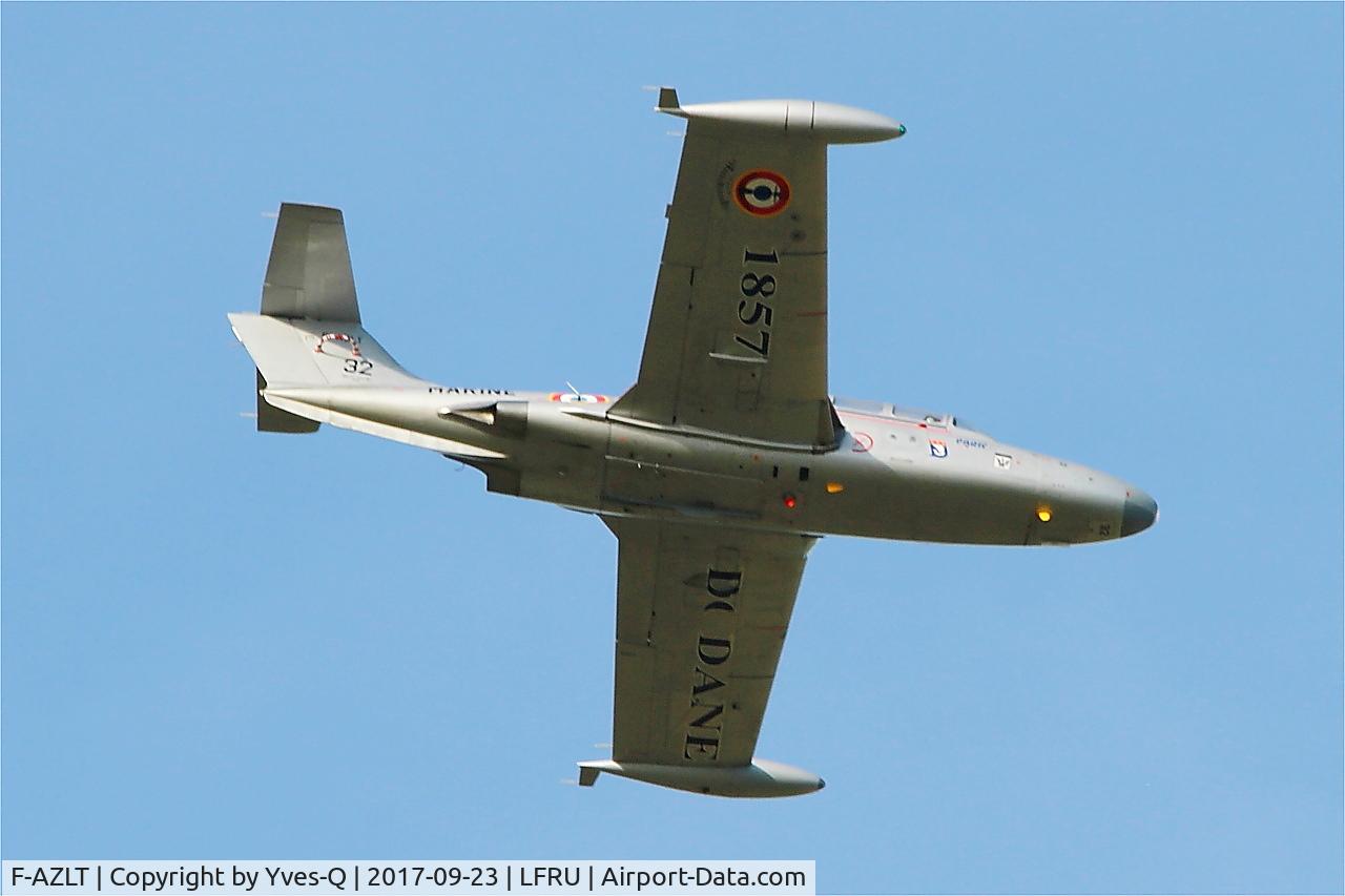 F-AZLT, 1958 Morane-Saulnier MS.760 Paris I C/N 32, Morane-Saulnier MS-760A, On display, Morlaix-Ploujean airport (LFRU-MXN) air show 2017
