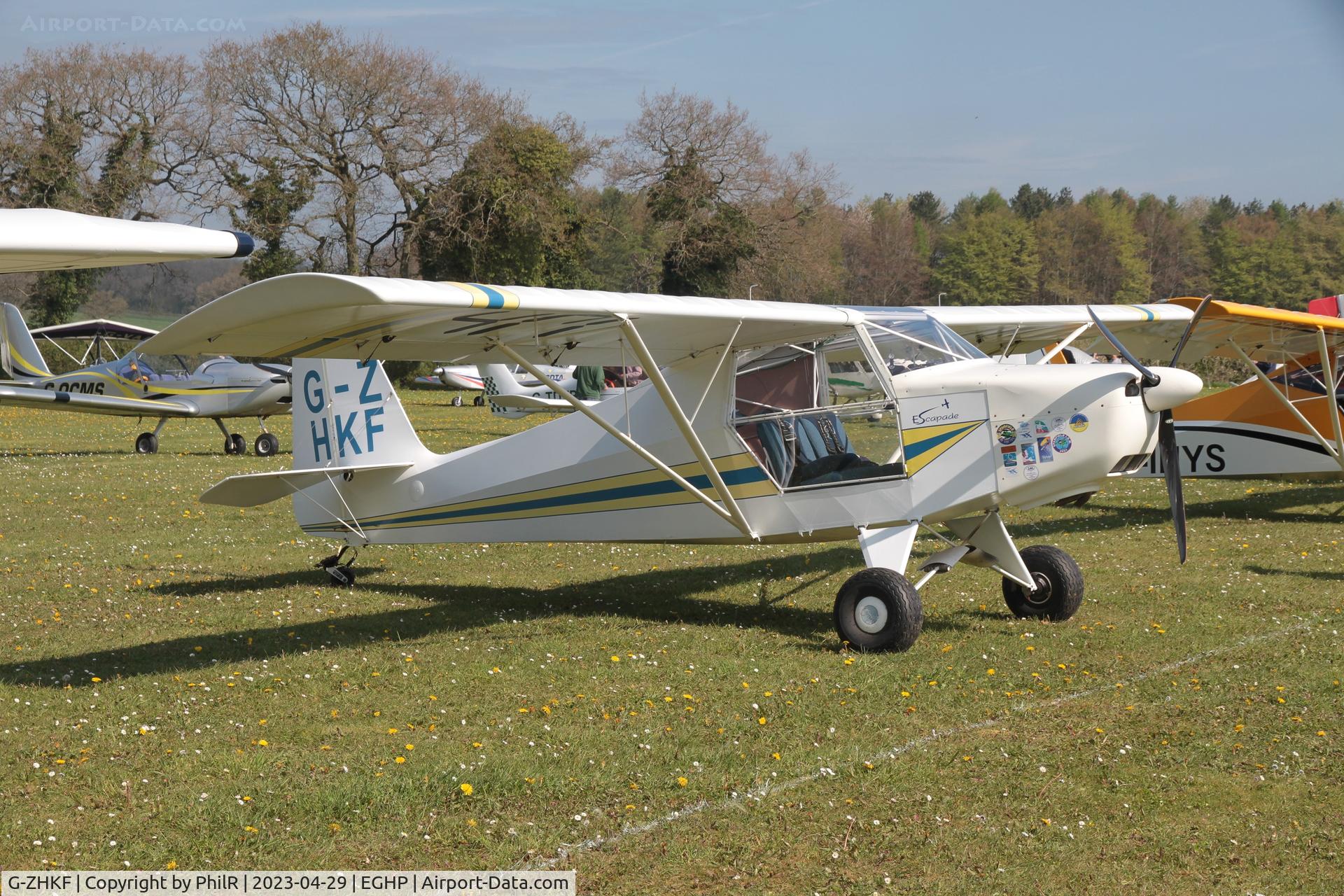 G-ZHKF, 2004 Escapade 912(2) C/N BMAA/HB/415, G-ZHKF 2004 Escapade 912(2) Popham