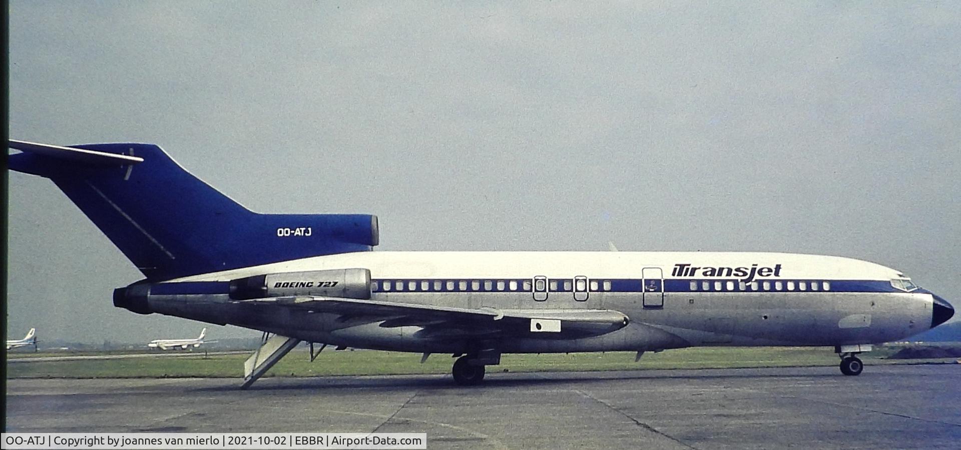 OO-ATJ, 1967 Boeing 727-30C C/N 19011, Slide scan