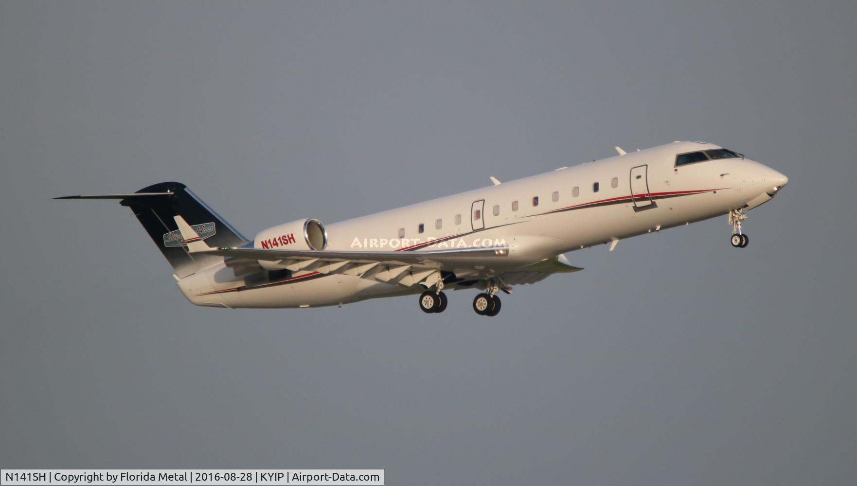 N141SH, 1997 Bombardier CRJ-200LR (CL-600-2B19) C/N 7206, Stewart Haas Racing zx