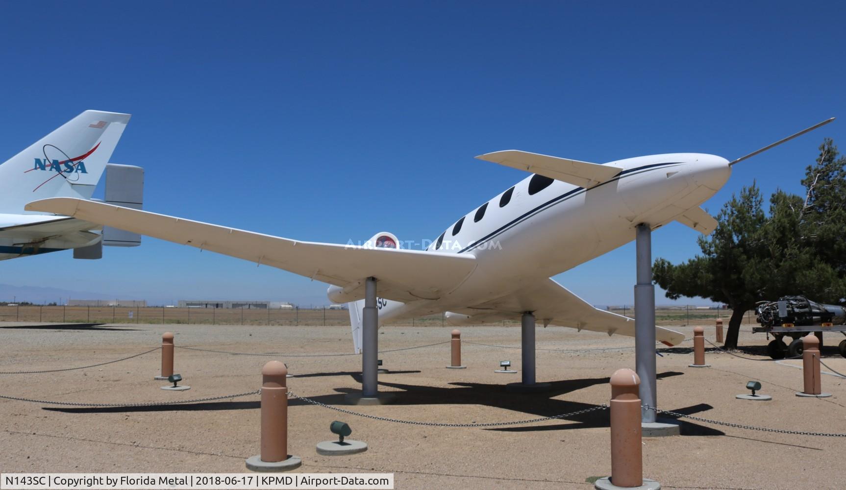 N143SC, Scaled Composites 143 C/N 001, Scaled Composites 143 zx