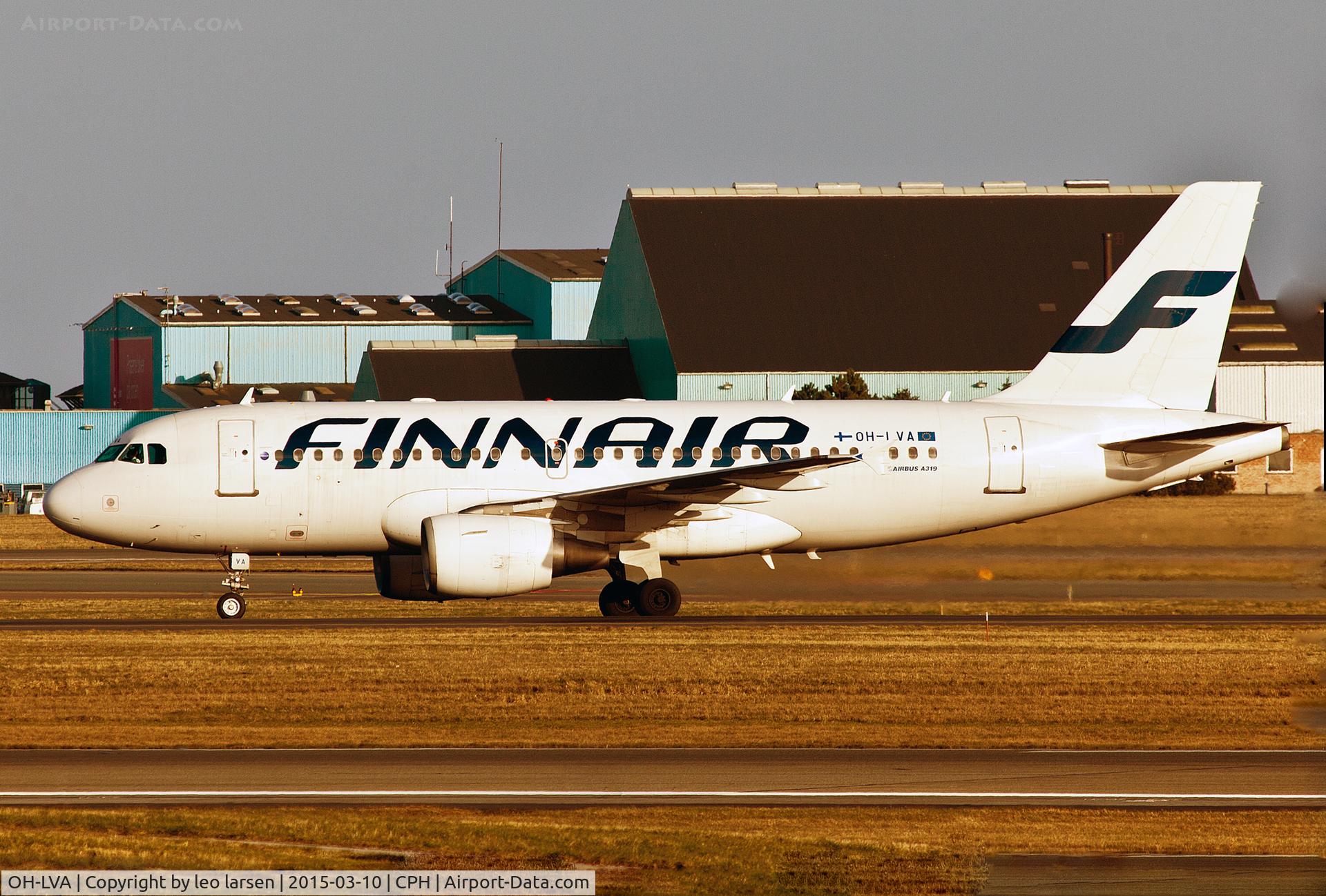OH-LVA, 1999 Airbus A319-112 C/N 1073, Copenhagen 10.3.2015