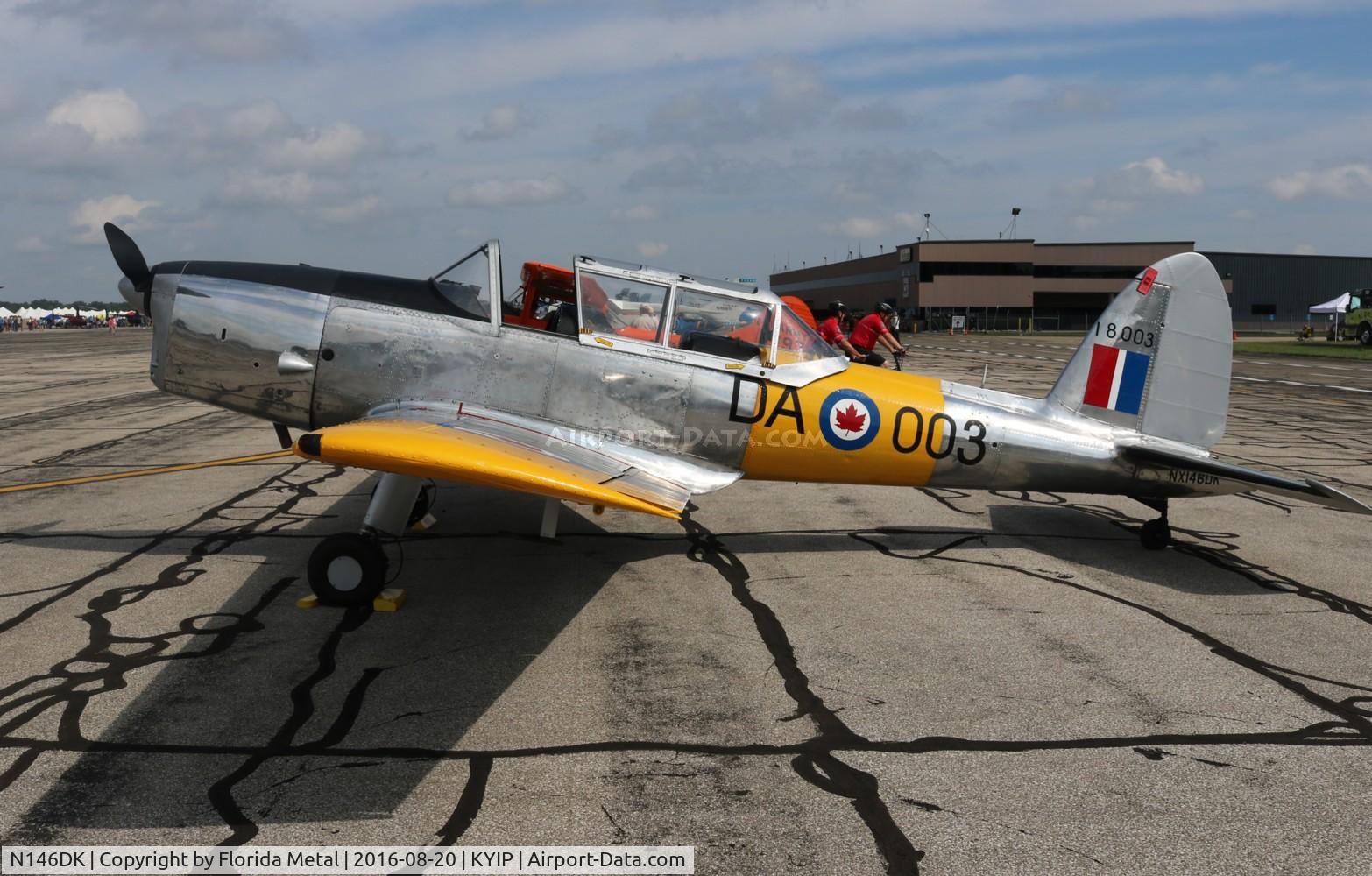 N146DK, De Havilland DHC-1 Chipmunk T.10 C/N C1/0103, Thunder Over Michigan 2016 zx