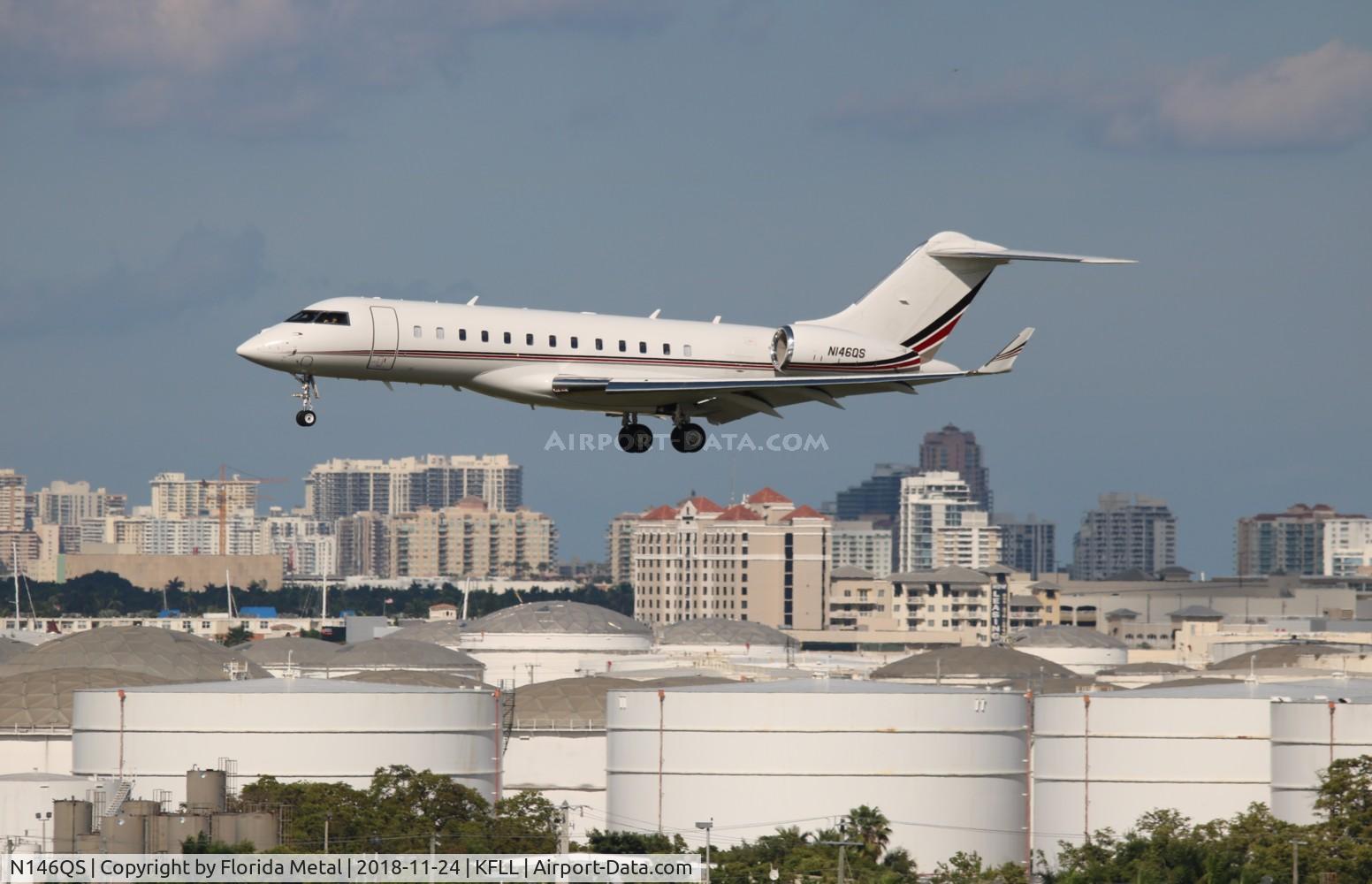 N146QS, 2014 Bombardier BD-700-1A10 Global 6000 C/N 9615, Global 6000 zx