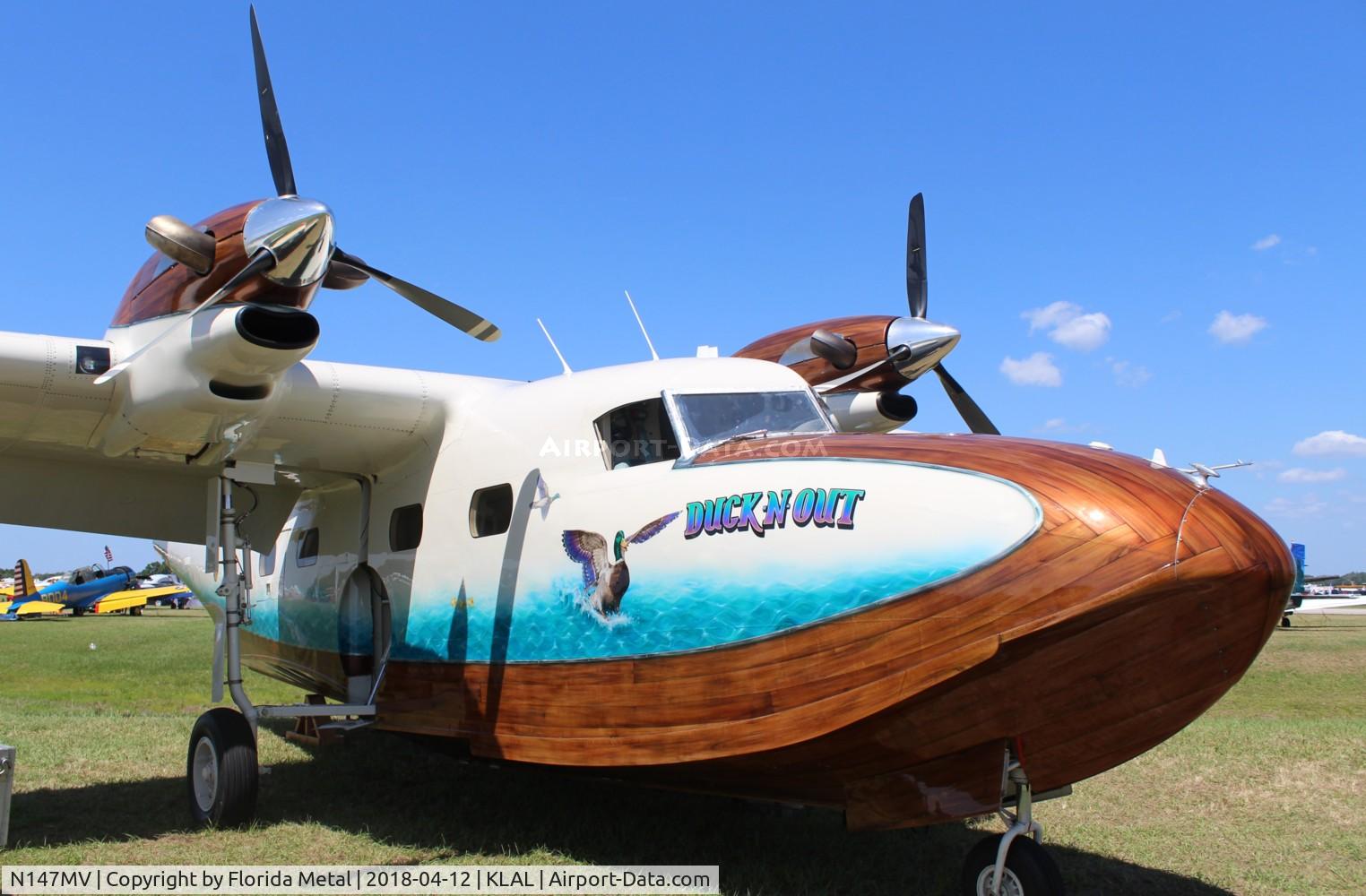 N147MV, 1950 Grumman G-73T Turbo Mallard Mallard C/N J-50, G-73 zx