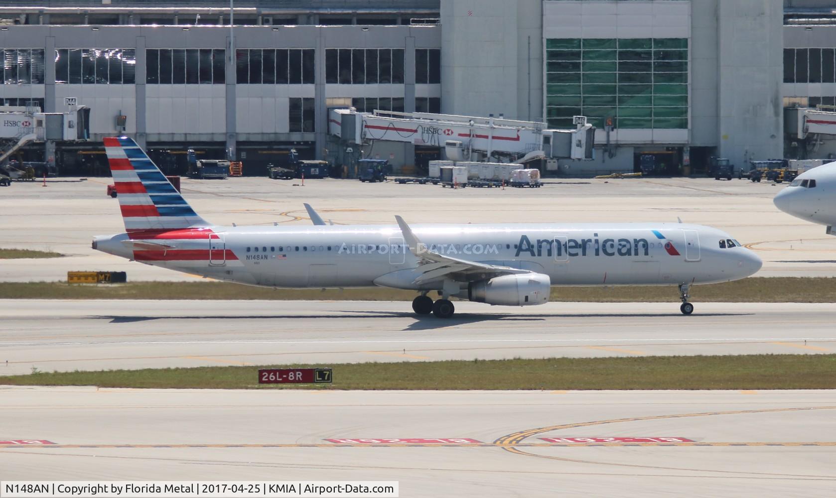 N148AN, 2015 Airbus A321-231 C/N 6790, AAAL A321 zx
