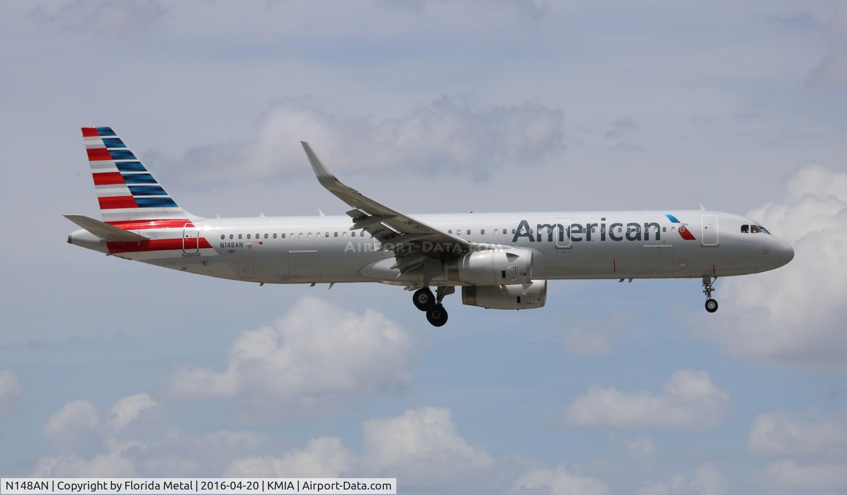 N148AN, 2015 Airbus A321-231 C/N 6790, AAL A321 zx