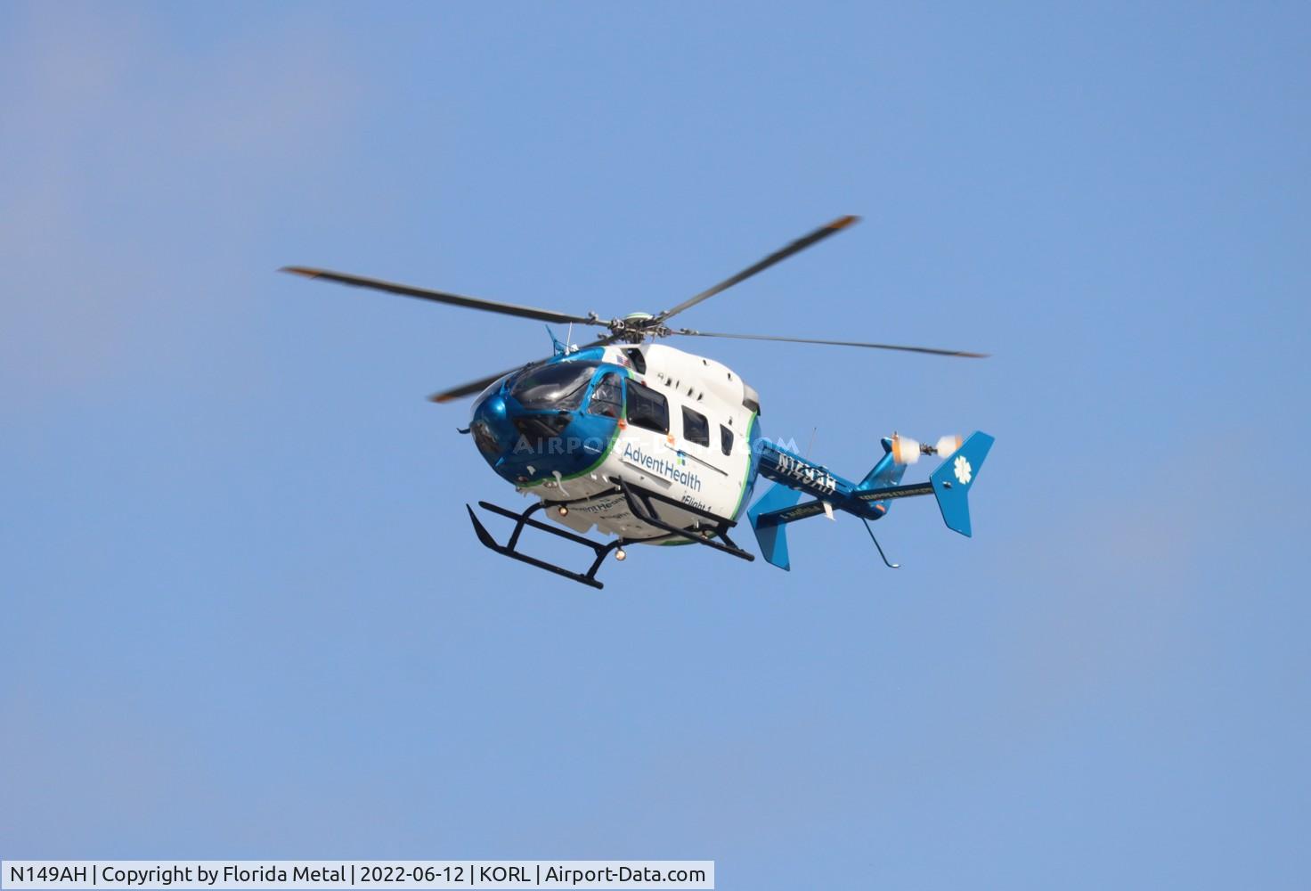 N149AH, 2021 Airbus Helicopters H-145 (BK-117D-2) C/N 9868, EC-145 zx