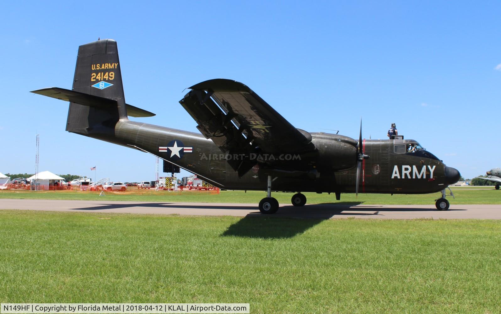 N149HF, 1962 De Havilland Canada DHC-4A Caribou C/N 85, C-7 zx