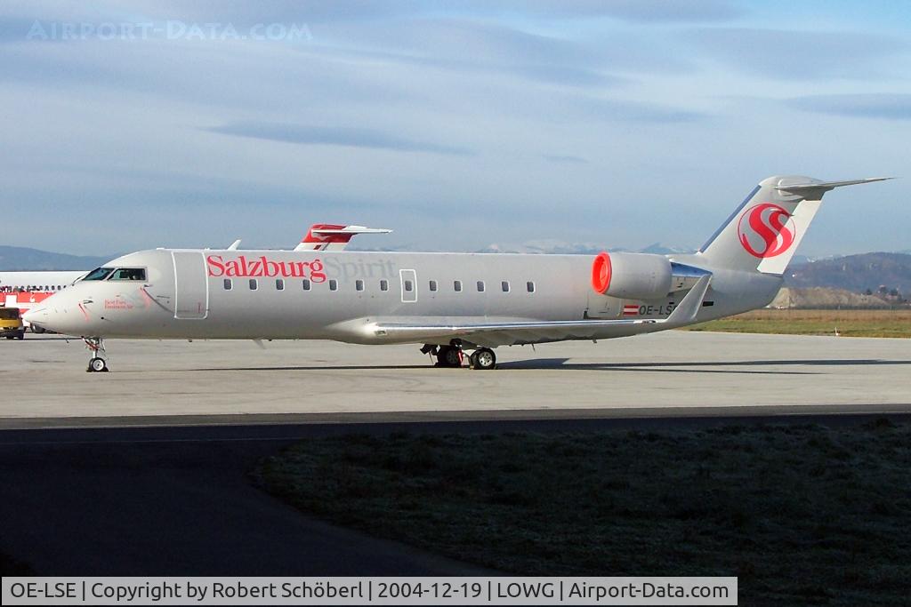 OE-LSE, 2004 Bombardier CRJ-200ER (CL-600-2B19) C/N 7990, OE-LSE @ LOWG 2004
